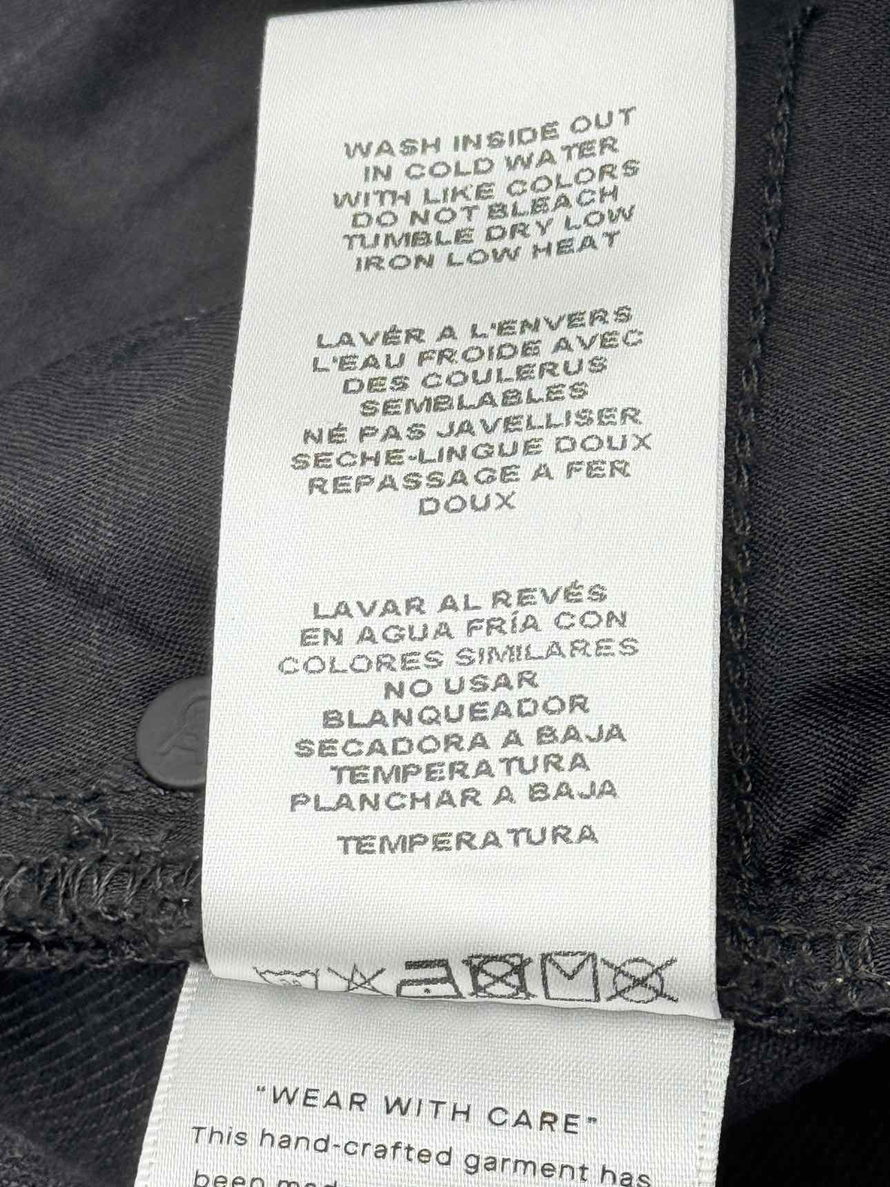 GOOD AMERICAN Wide Leg Black Size 29 Jeans