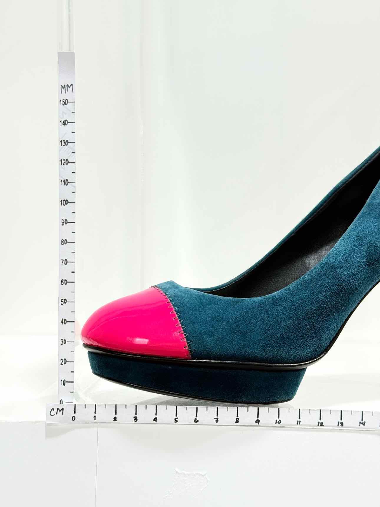 KENZO Blue w/ Pink & Orange Size EU 38 Pumps