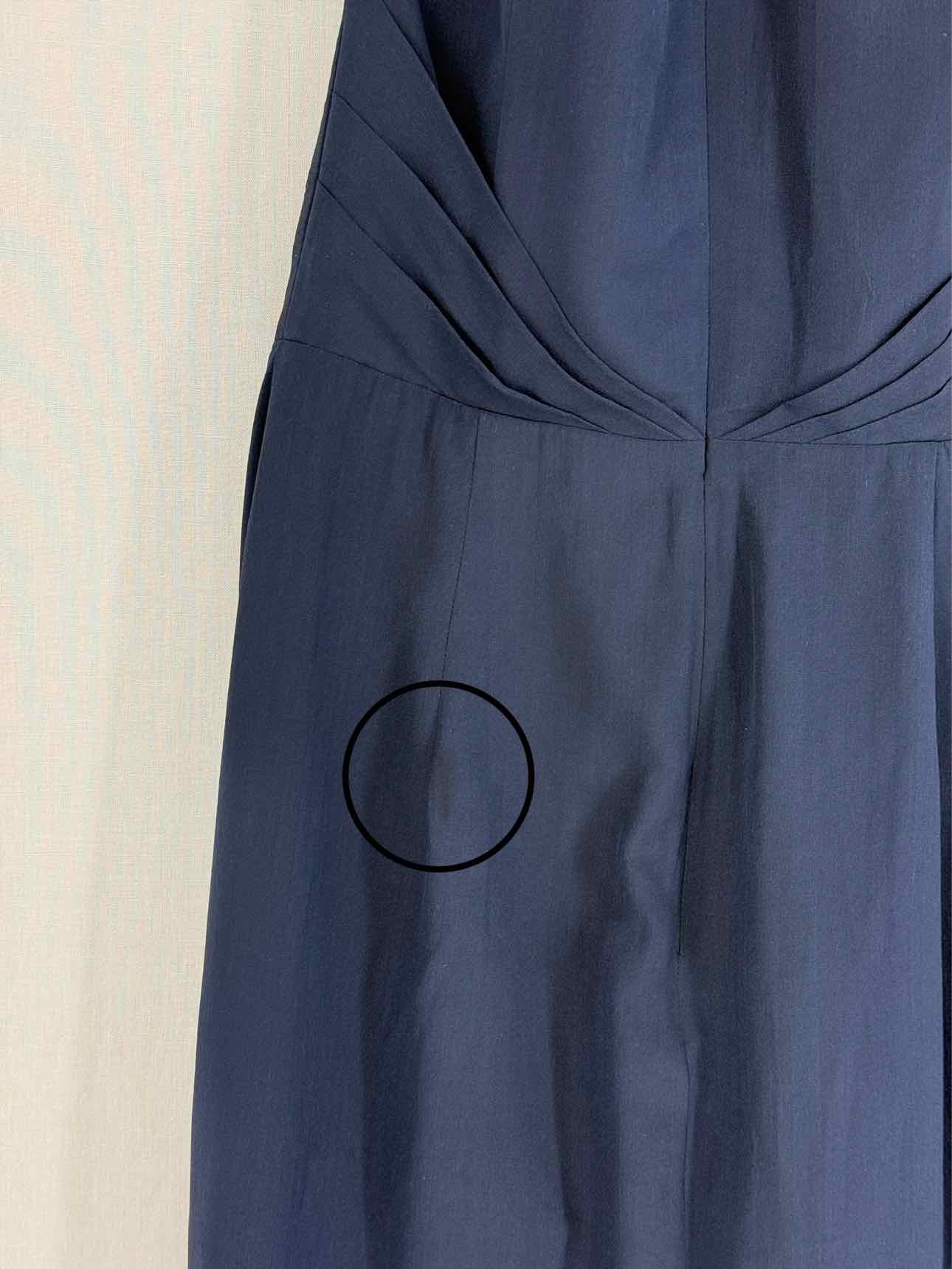 ZIMMERMANN Tuck Blue Size Small Knee Length Dress
