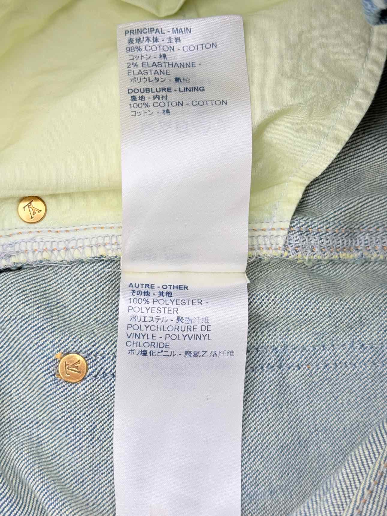 LOUIS VUITTON Blue Size 26 Jeans