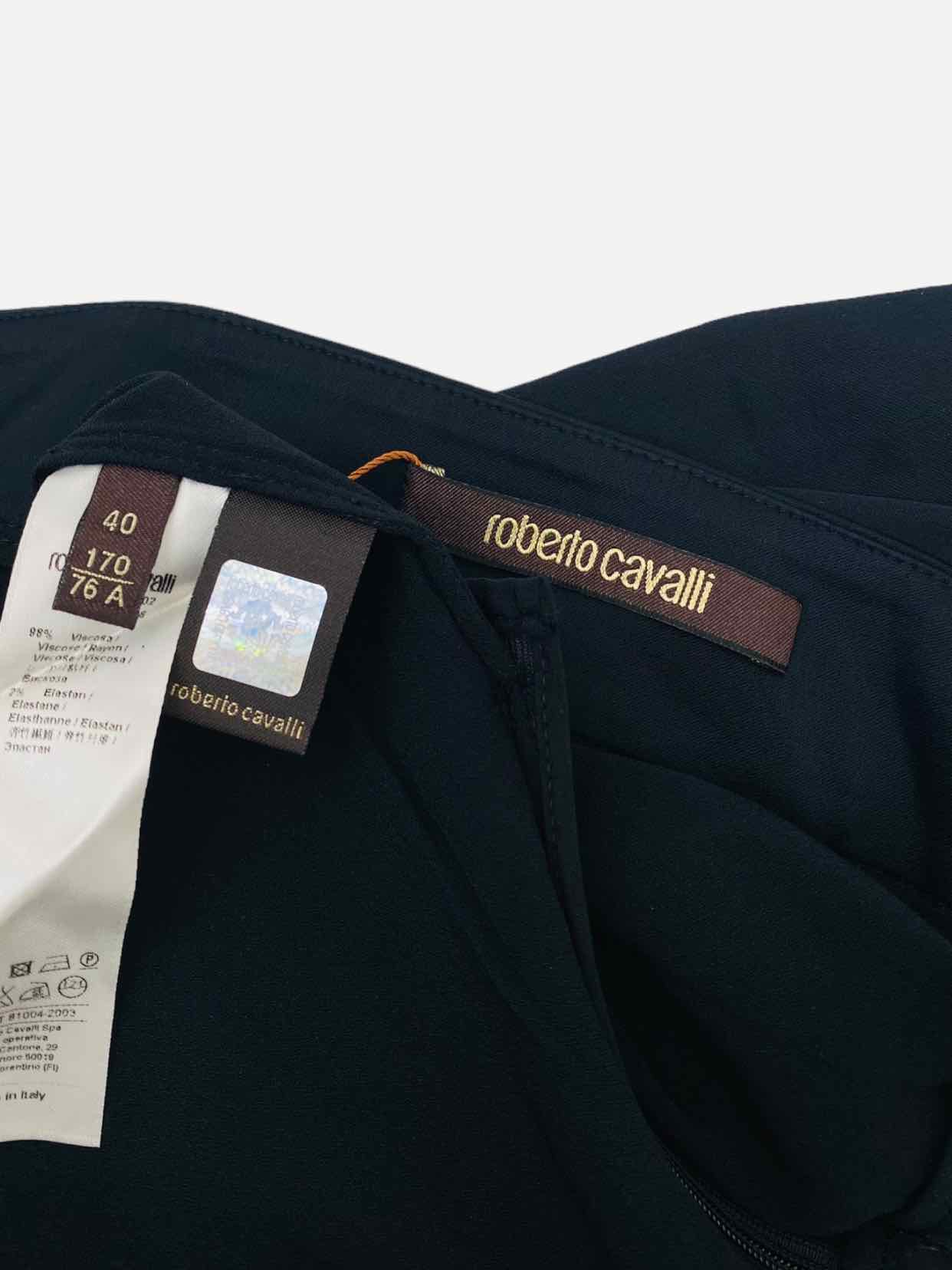 ROBERTO CAVALLI Black Size US 4 Mini Skirt