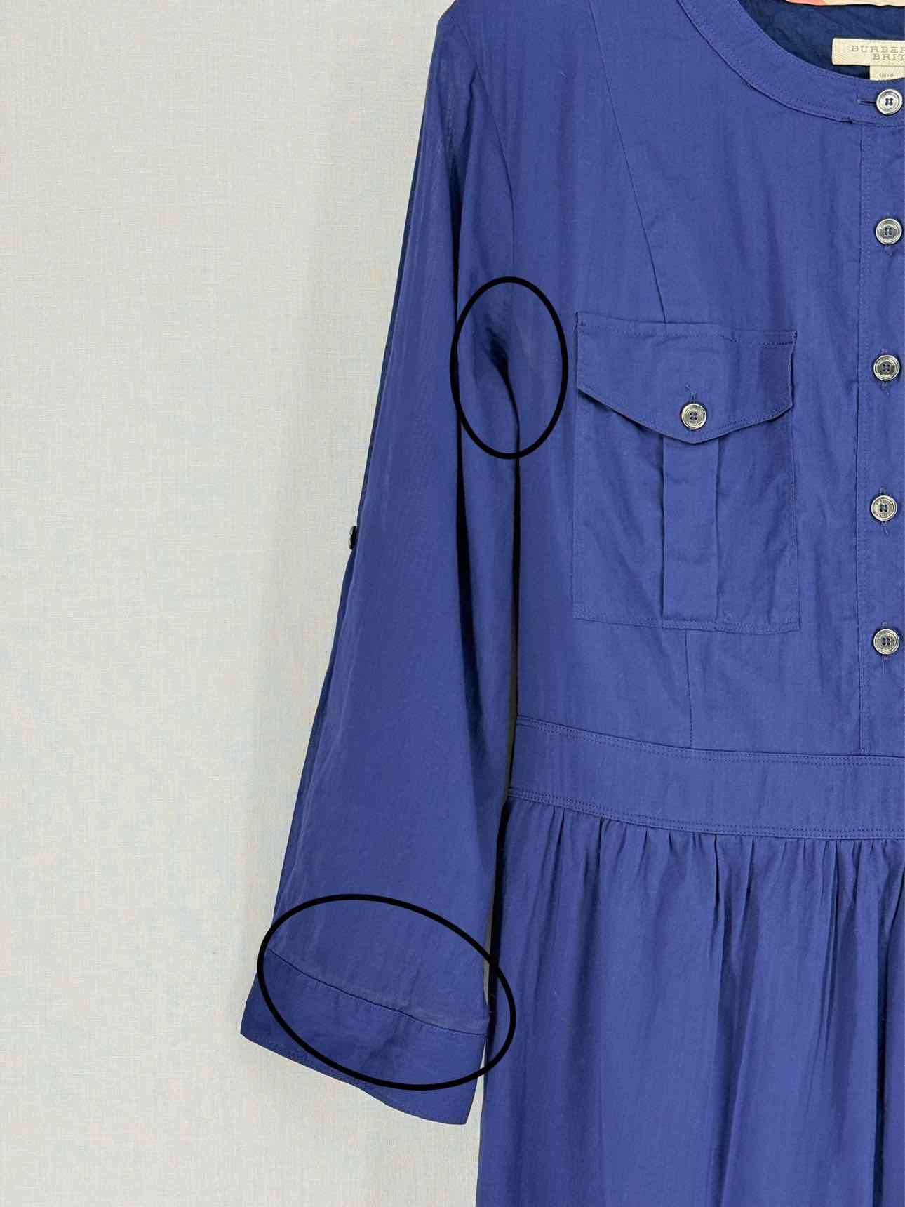 BURBERRY BRIT Blue Size US 8 Short Dress