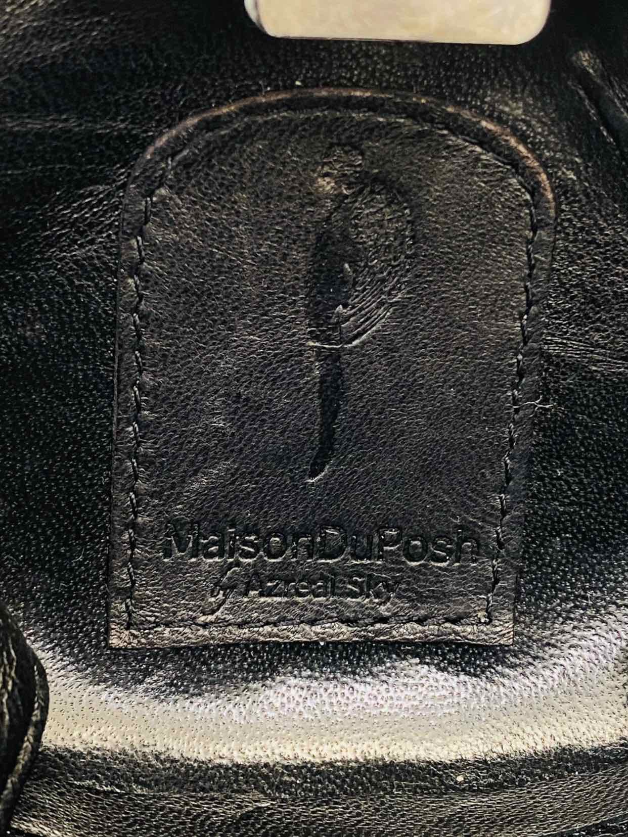 MAISON DU POSH Bite Me Royal Blue Clutch