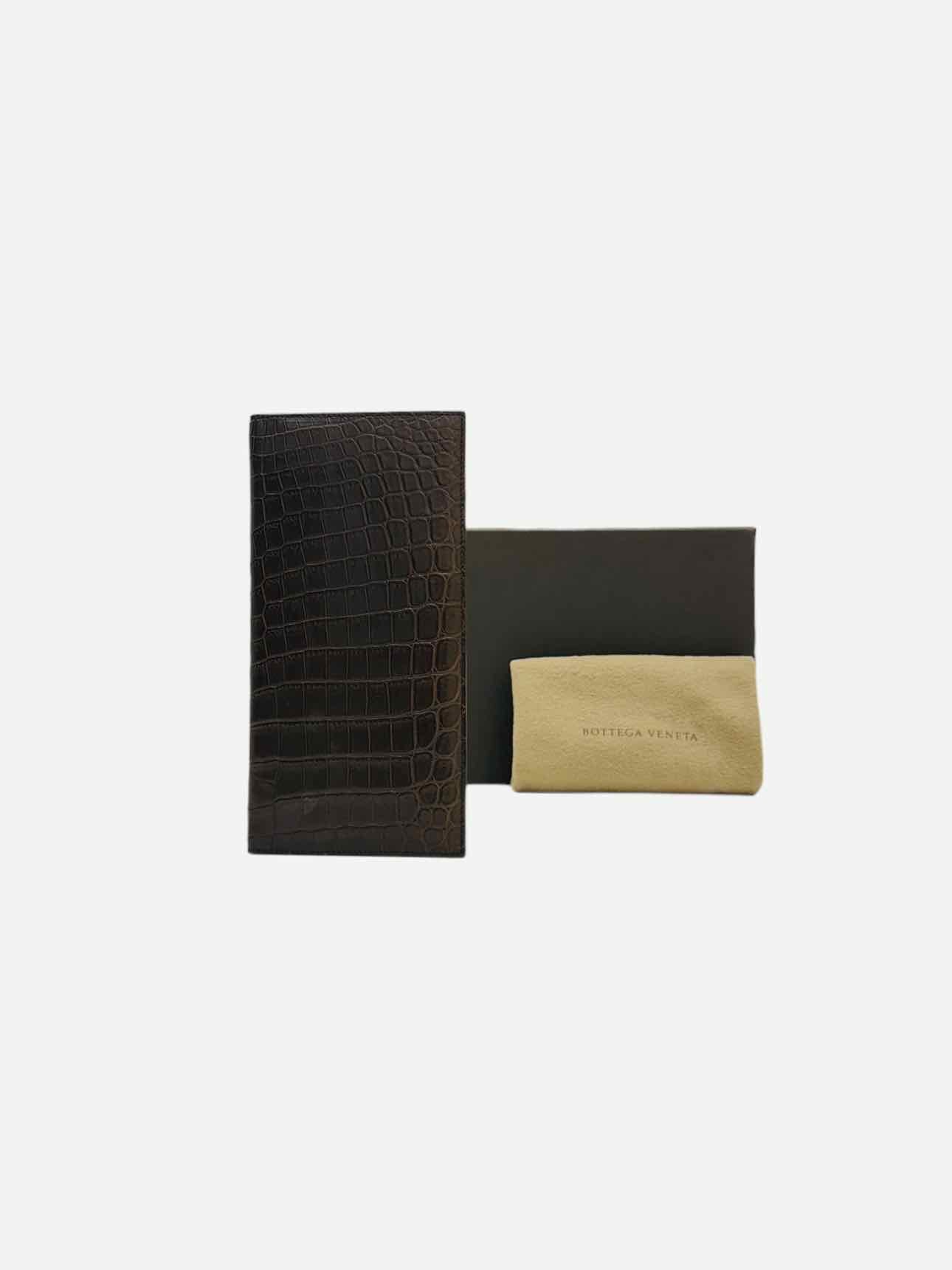 BOTTEGA VENETA Brown Travel Wallet