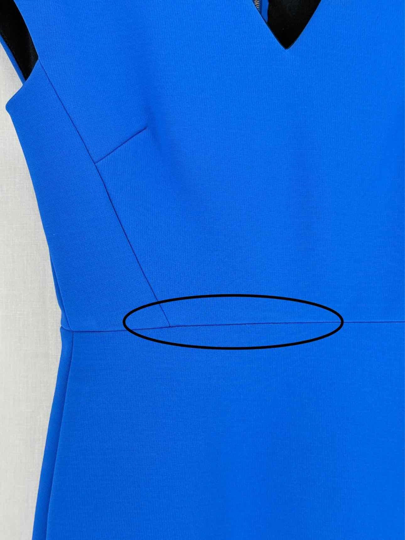 VICTORIA BECKHAM Blue Size US 6 Knee Length Dress