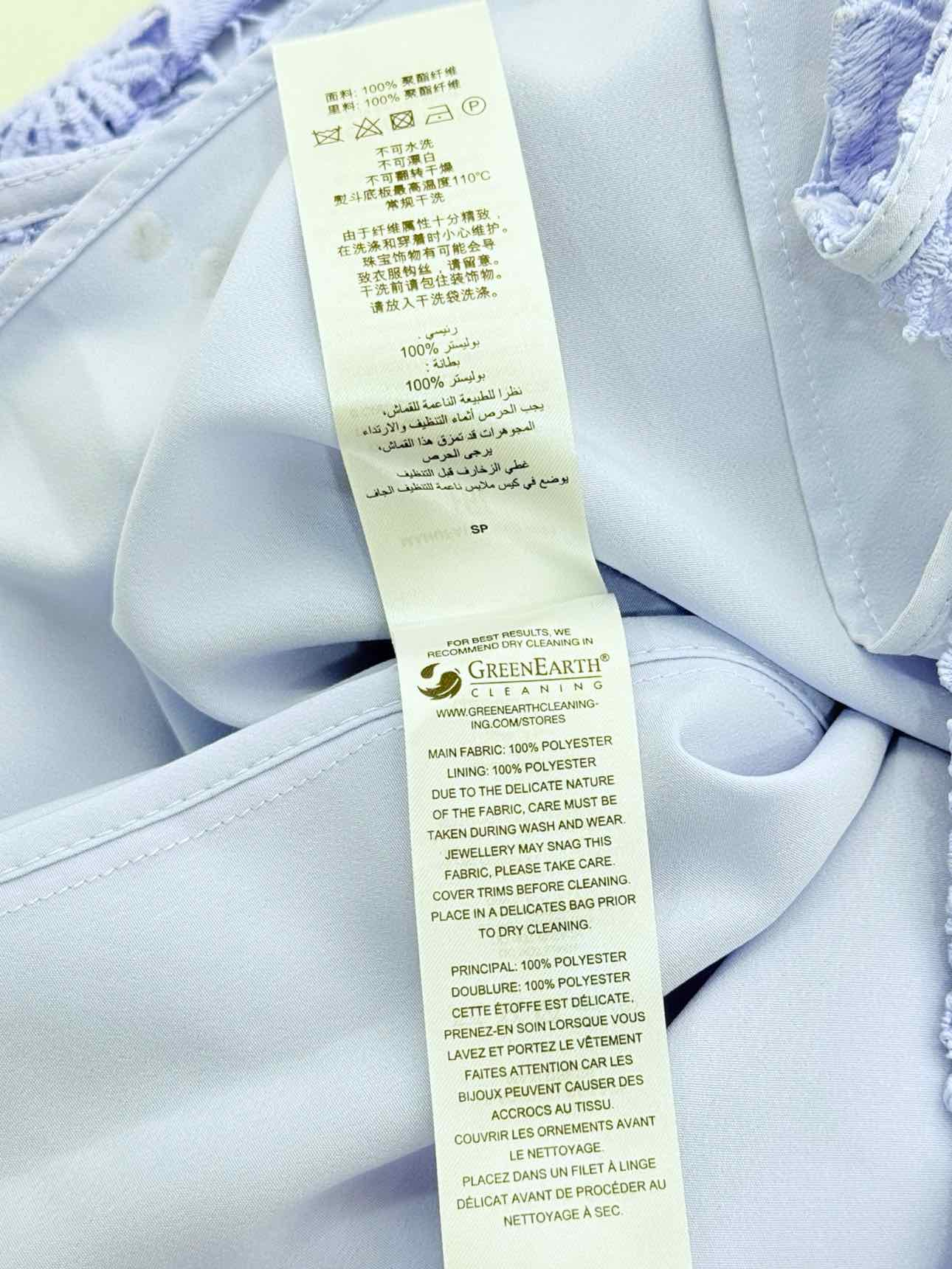 SELF-PORTRAIT Lilac Size US 6 Long Dress