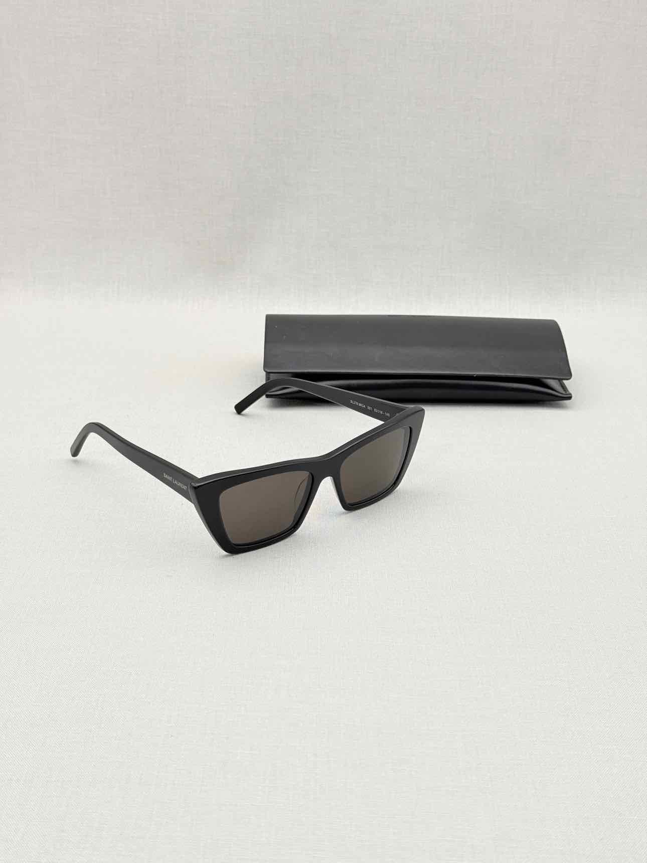 SAINT LAURENT Black Sunglasses