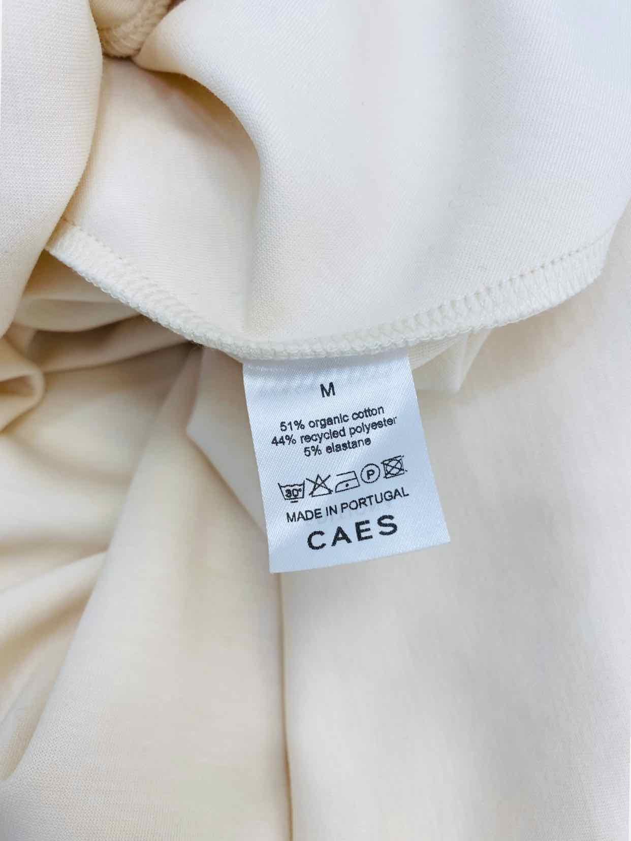 CAES Beige Size Medium Midi Dress