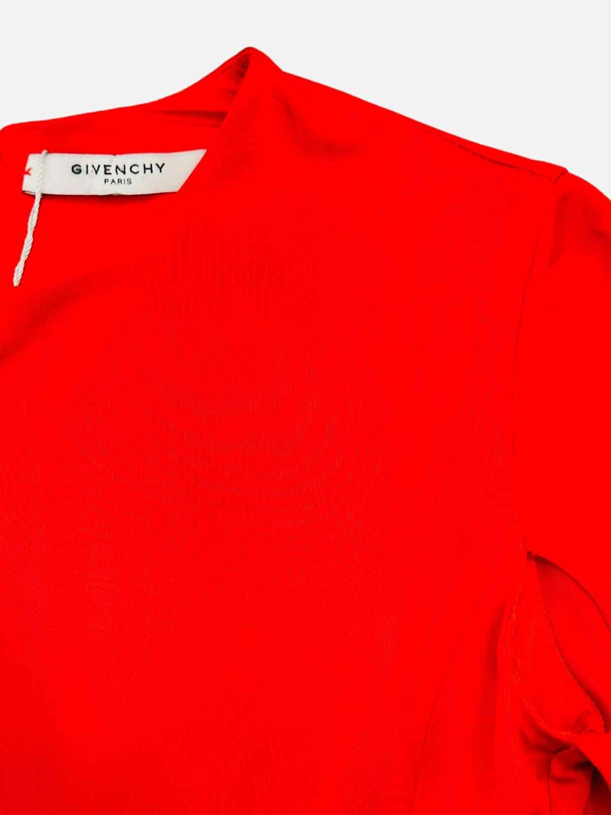 GIVENCHY Bodycon Red Size US 4 Knee Length Dress