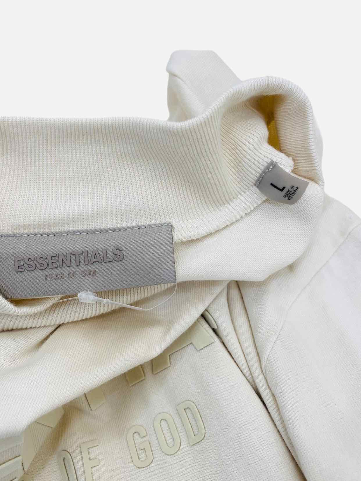 ESSENTIALS Off-white Logo Size Large Midi Dress