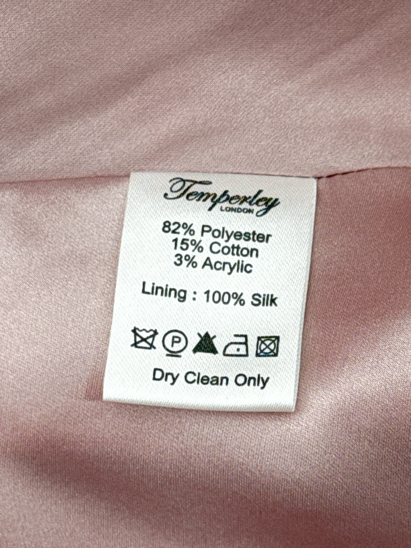 TEMPERLEY LONDON Pink Size US 6 Knee Length Dress