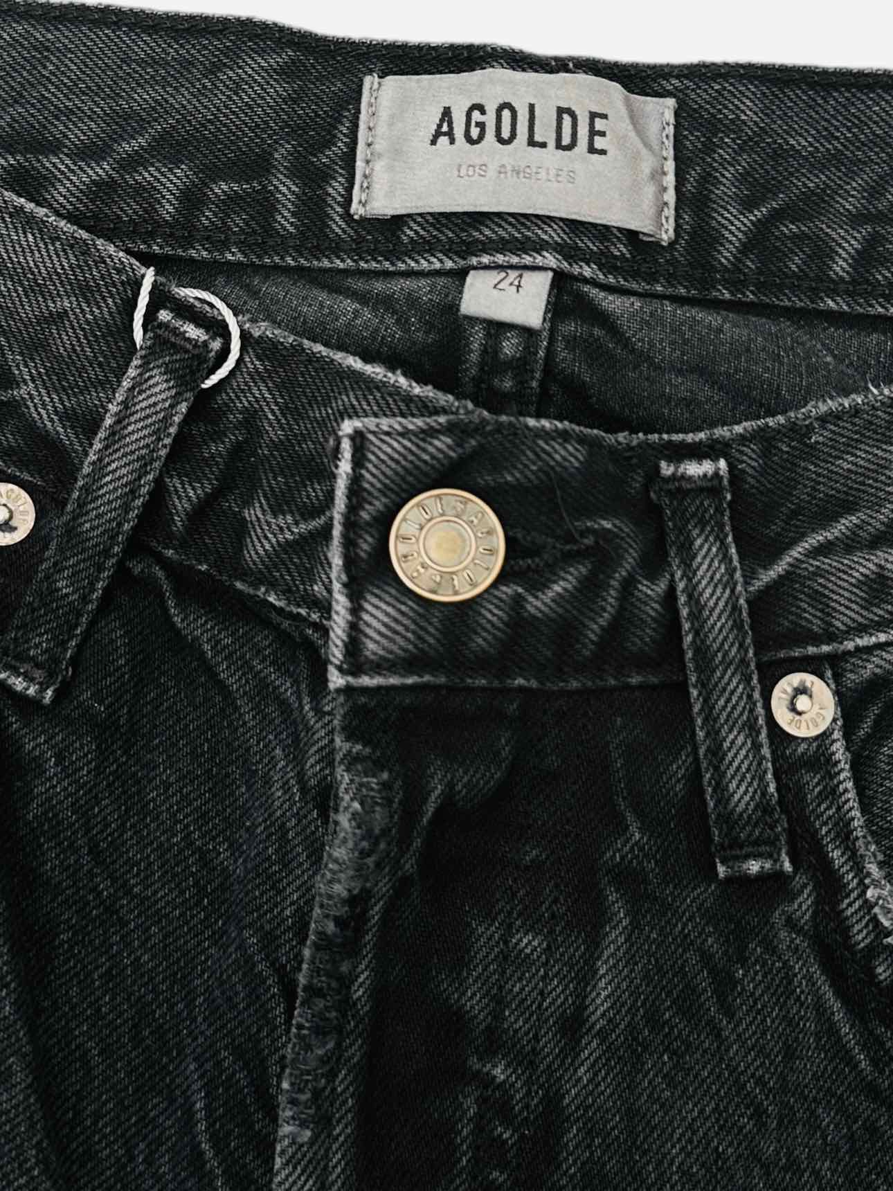 AGOLDE Jamie Black Size 24 Jeans