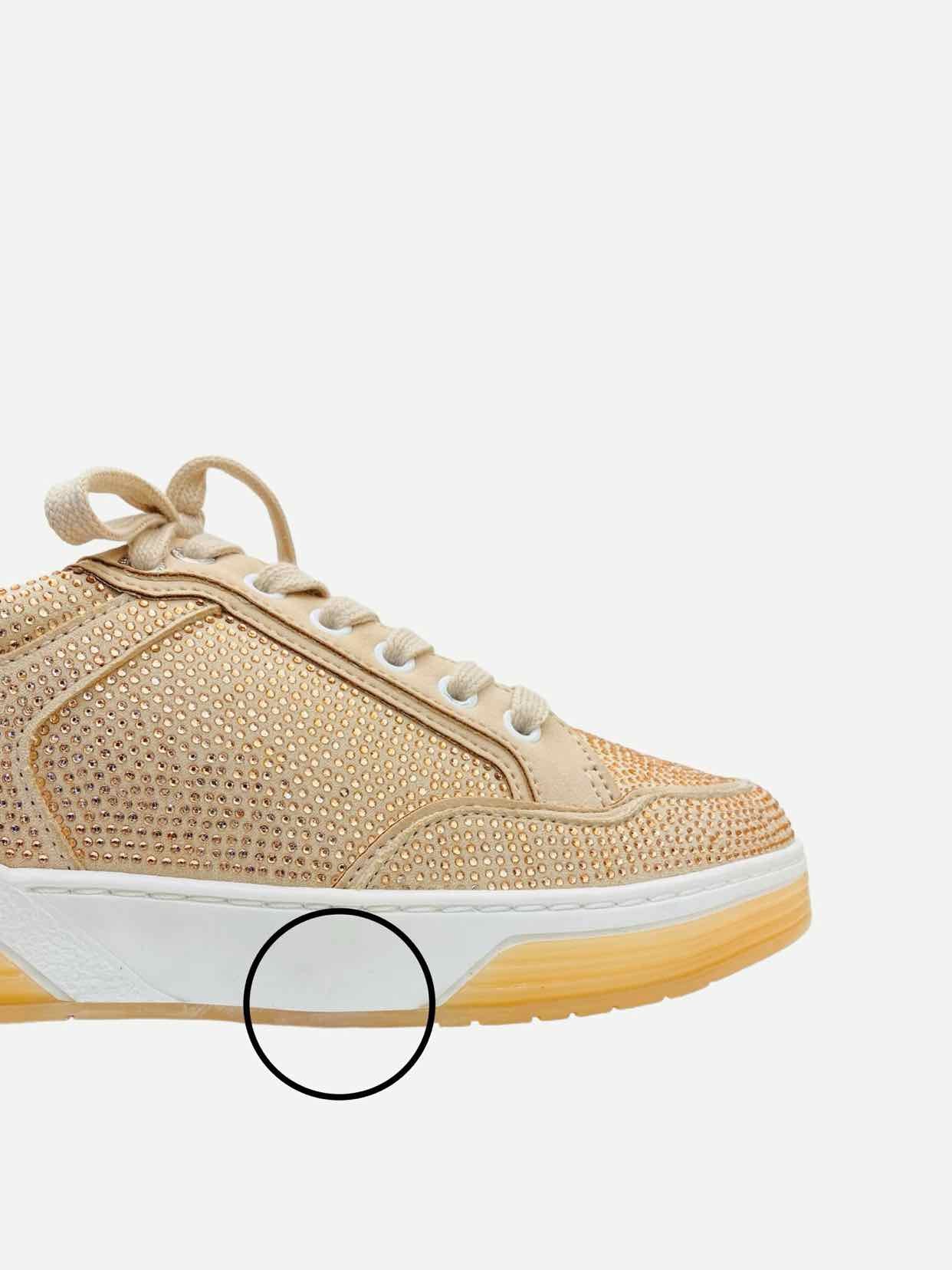 CARVELA Glide Bling Pale Pink Size EU 37.5 Sneakers