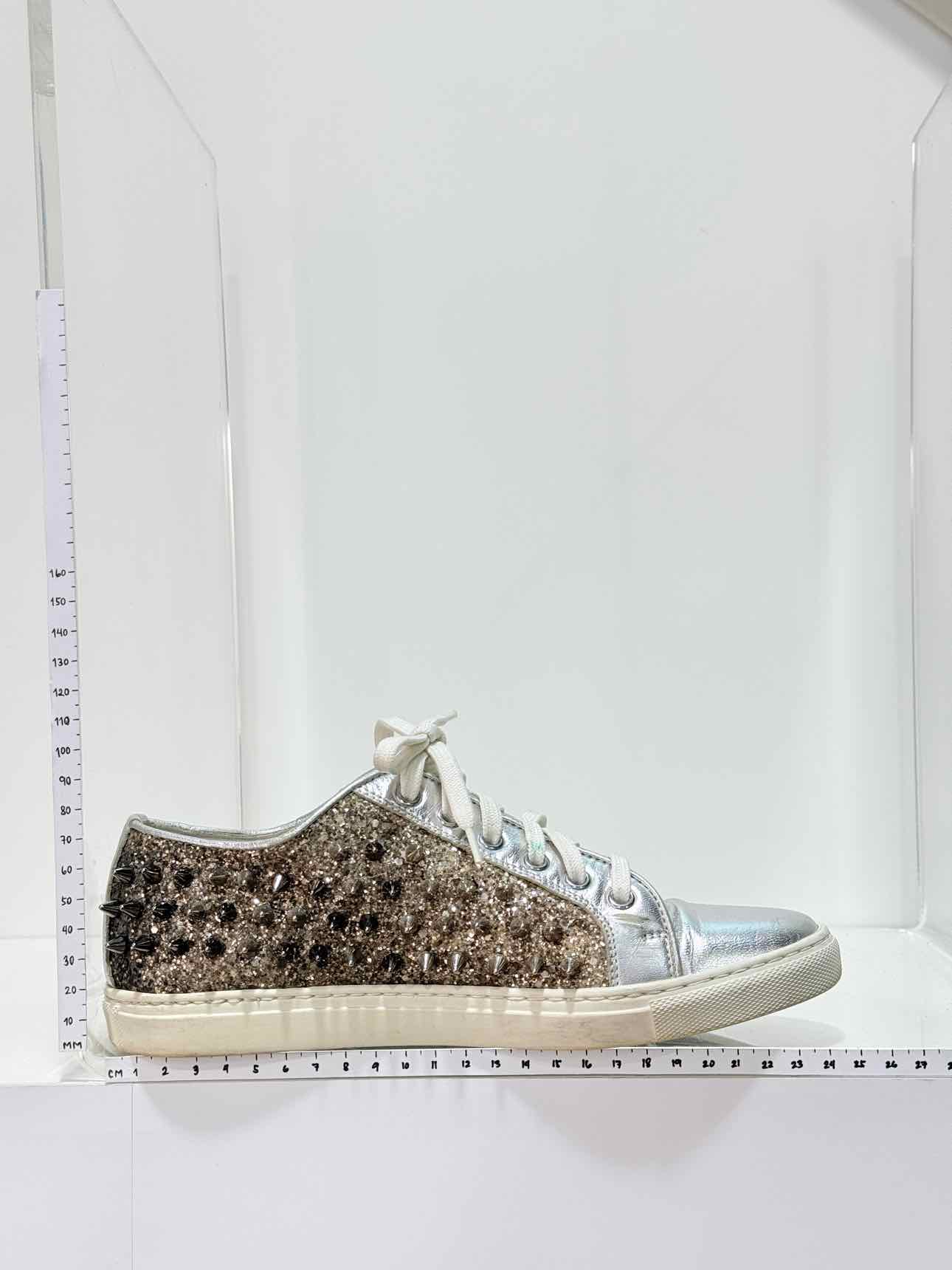 PHILIPP PLEIN Gold & Silver Size EU 36 Sneakers