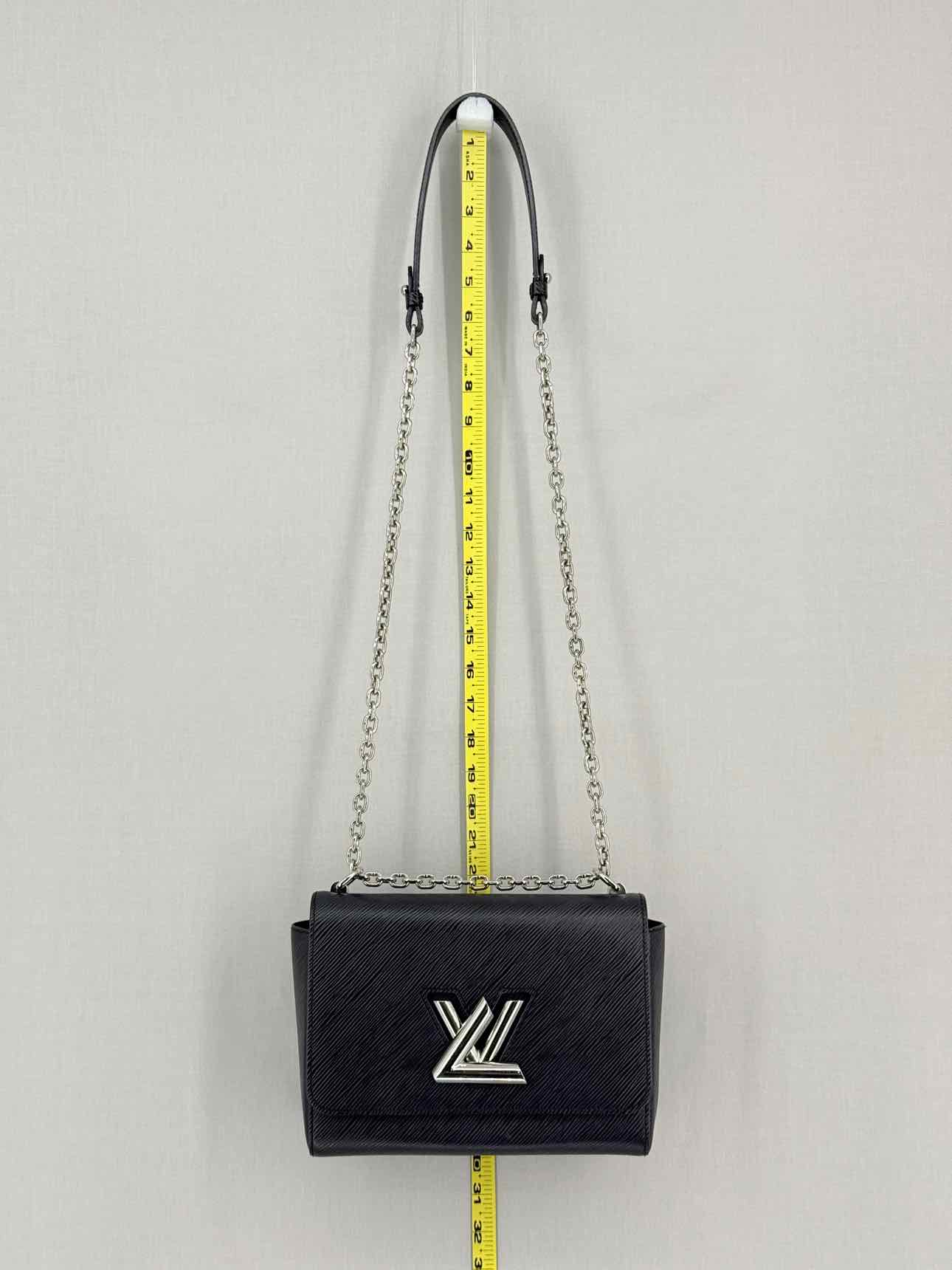 LOUIS VUITTON Twist MM Black Shoulder Bag