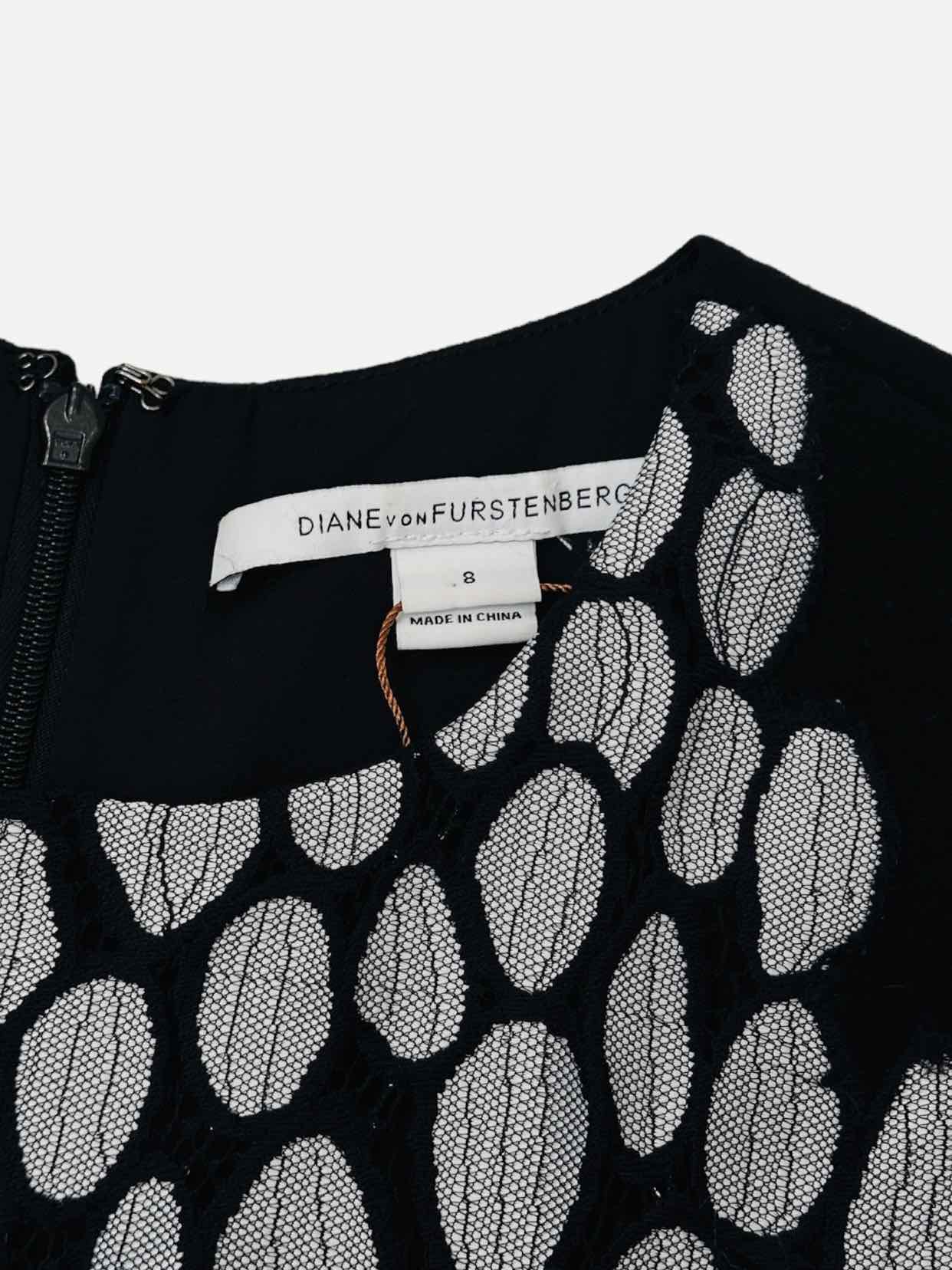 DIANE VON FURSTENBERG Size US 8 Knee Length Dress