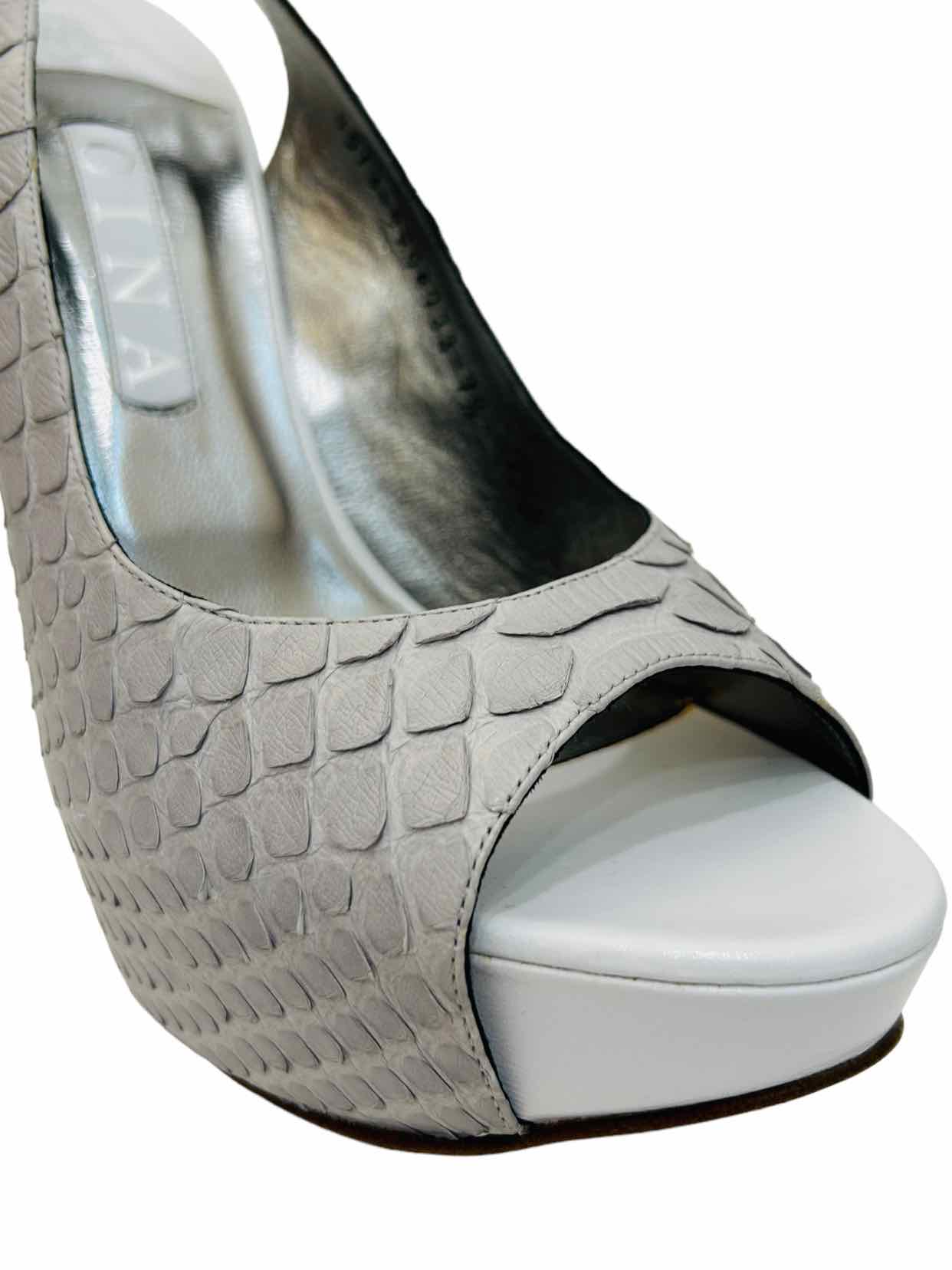 GINA Slingback Grey Size EU 40.5 Slingbacks