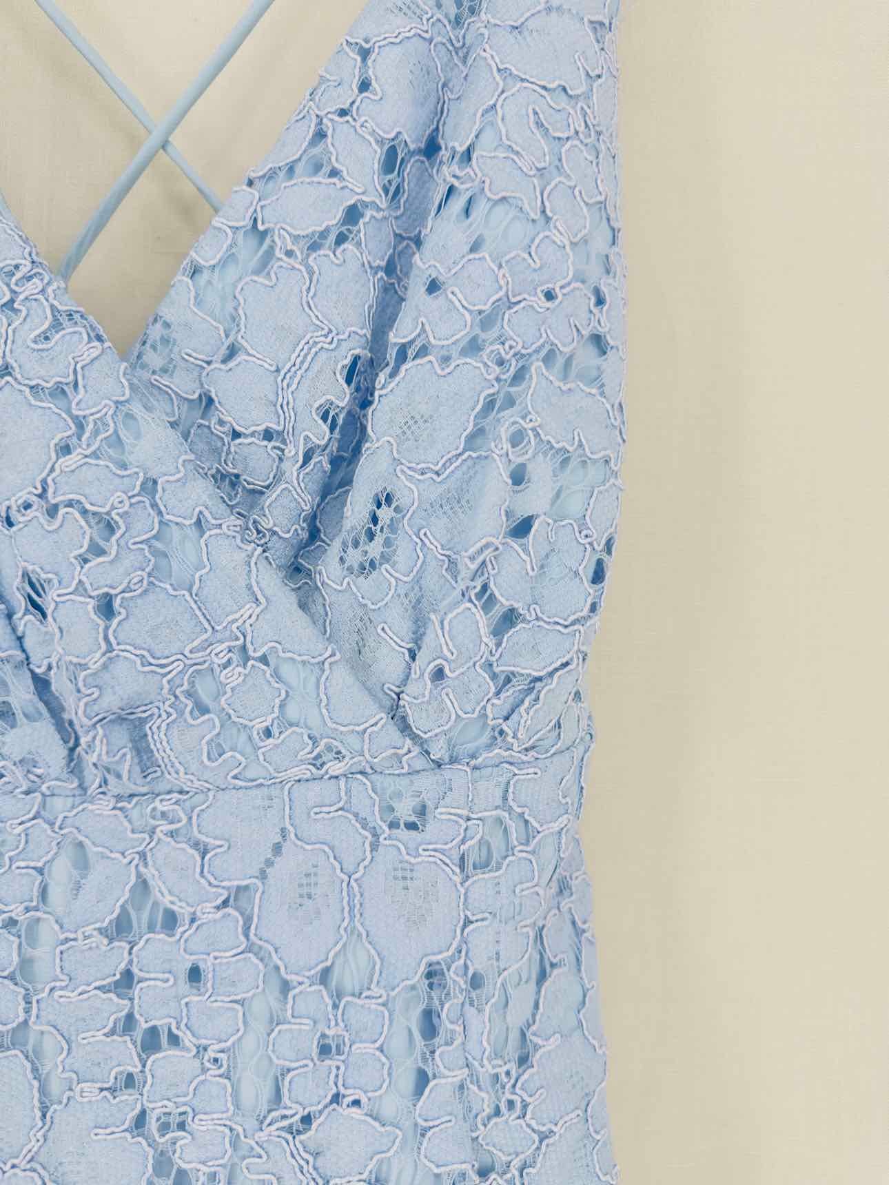 NBD Lace Blue Size Small Short Dress
