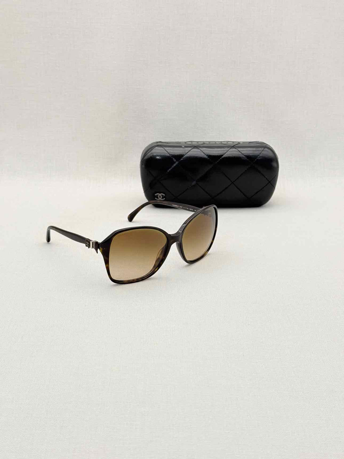 CHANEL Tortoise Brown Sunglasses