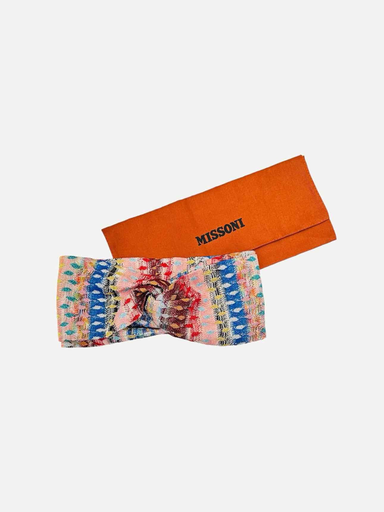 MISSONI MARE Pink Multicolor Headband