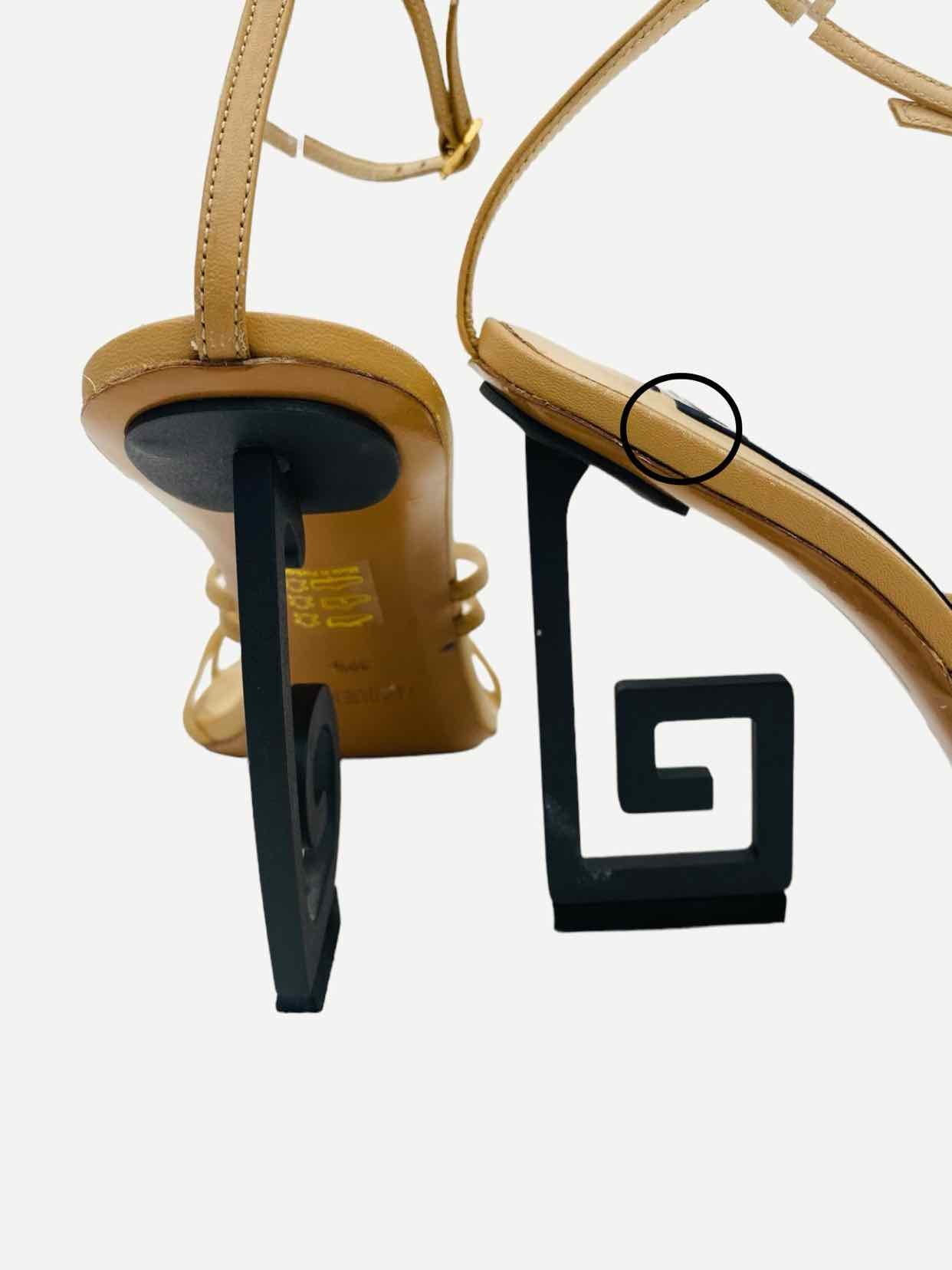 JACQUEMUS Beige Size EU 39.5 Heeled Sandals