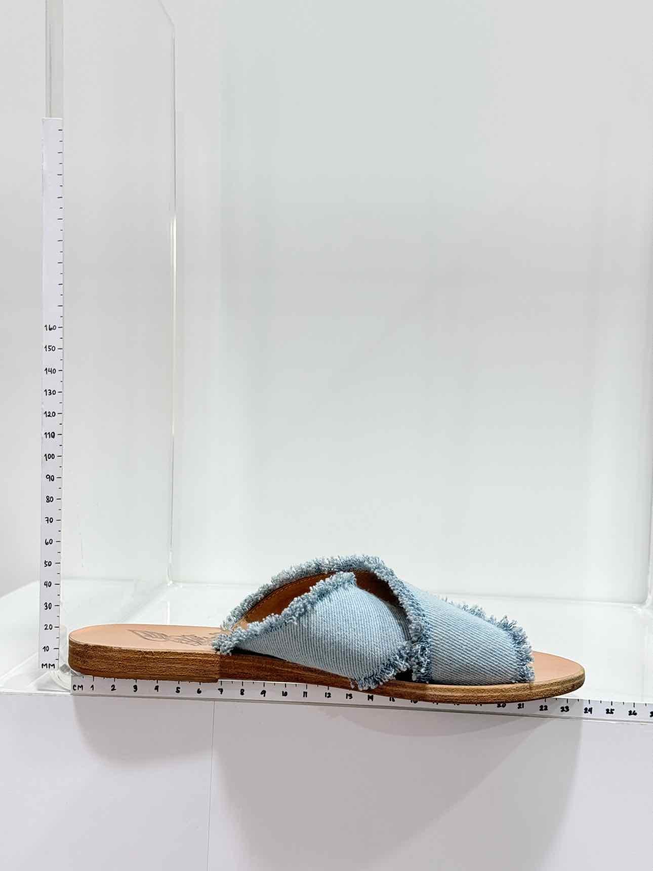 ANCIENT GREEK SANDALS Thais Blue Size EU 37 Sandals