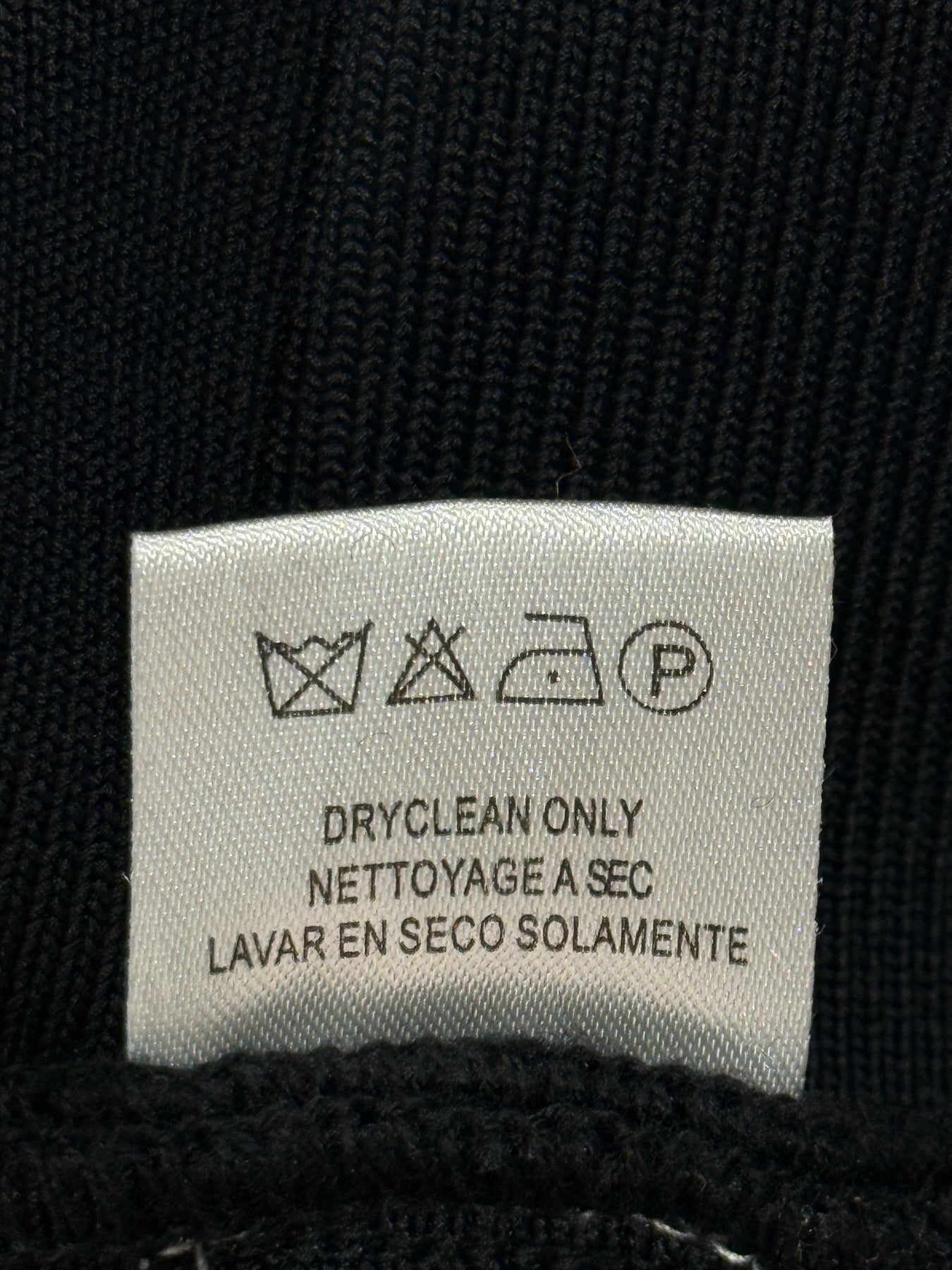 HERVE LEGER Black & Burgundy Size Small Short Dress