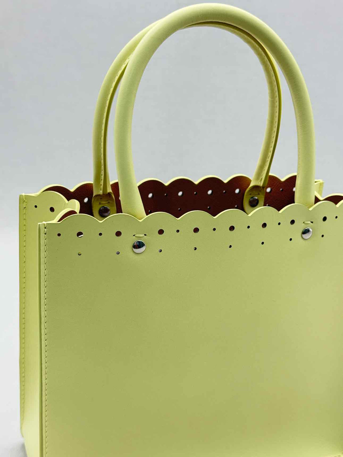 ALIA Garance Yellow Tote Bag
