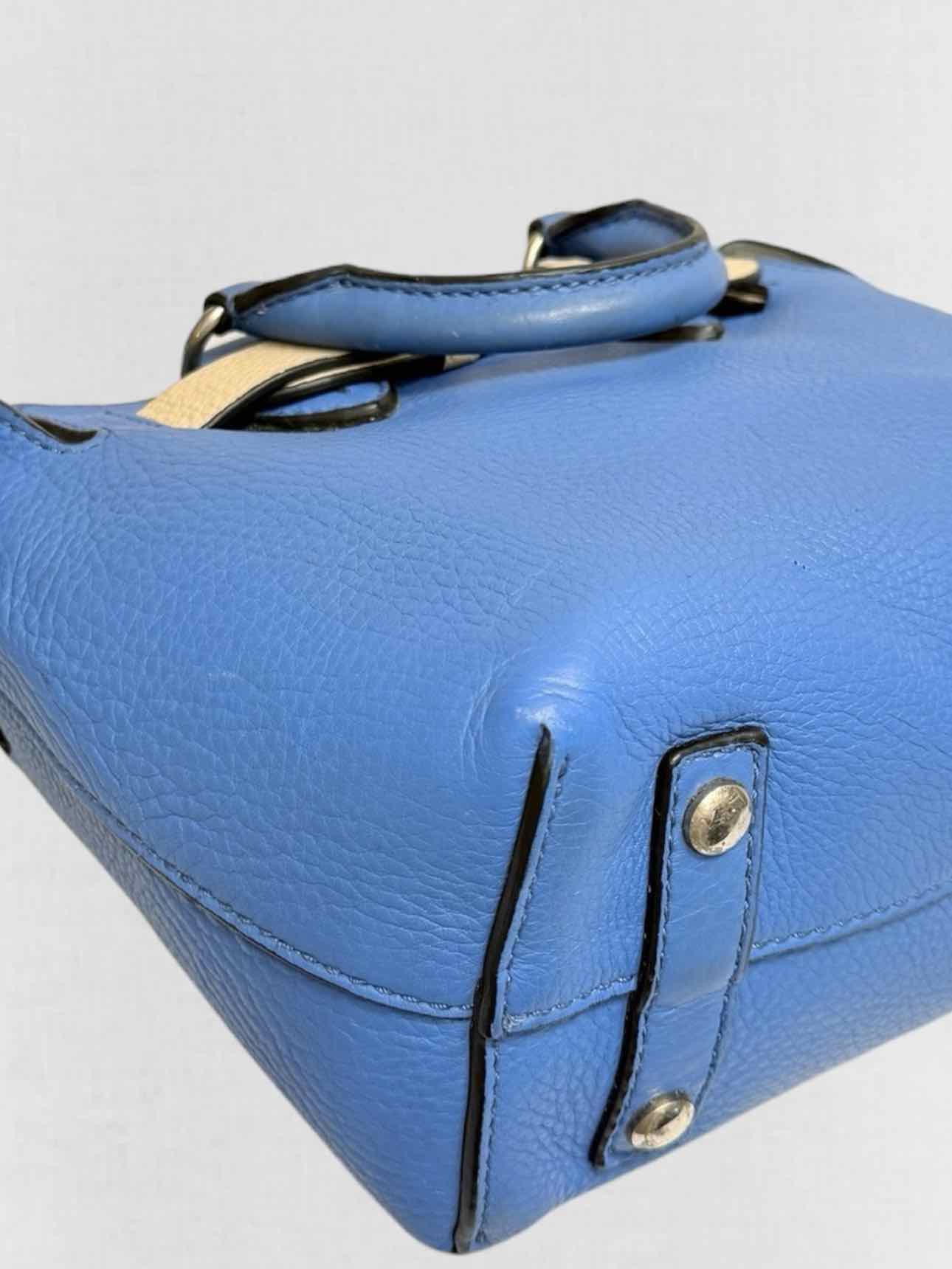 BURBERRY The Belt Blue Top Handle