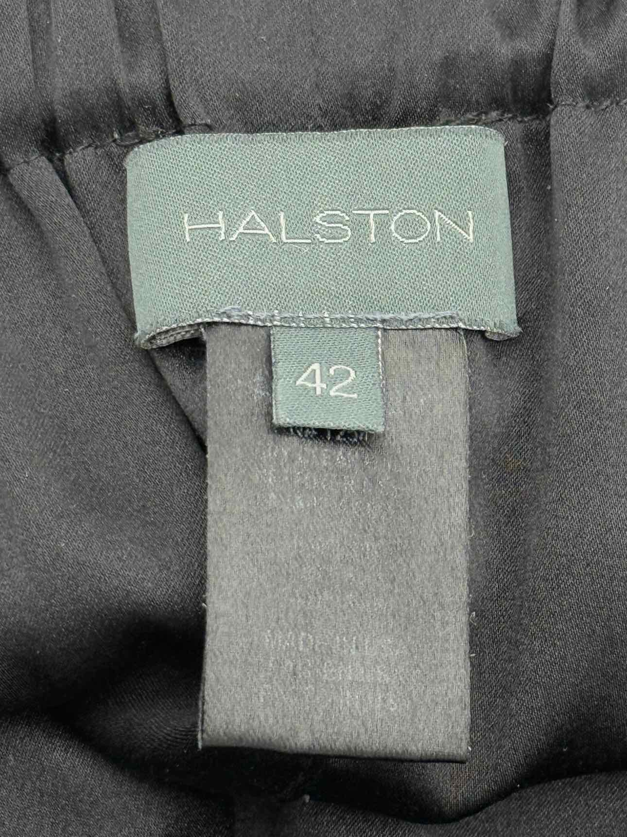 HALSTON Black Size US 8 Jumpsuit