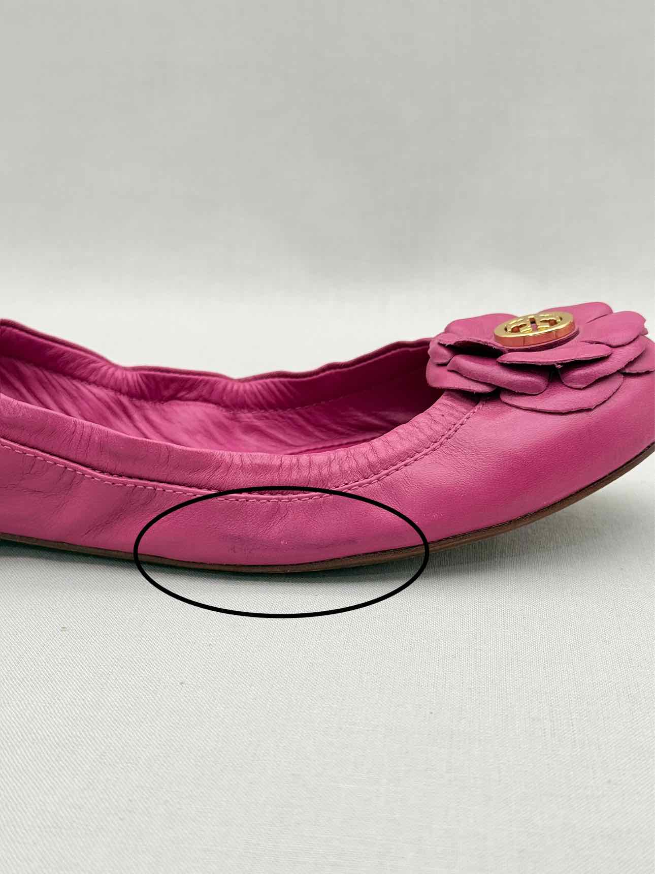 TORY BURCH Pink Size EU 39 Ballet Flats
