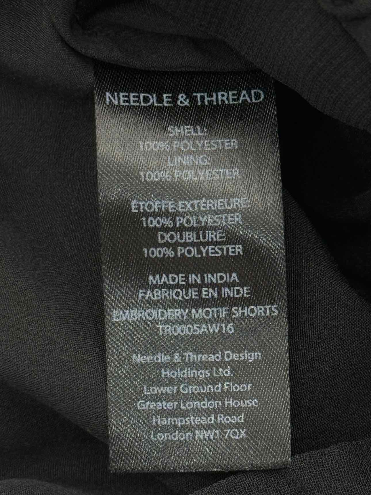 NEEDLE & THREAD Black Size US 0 Outfit Set