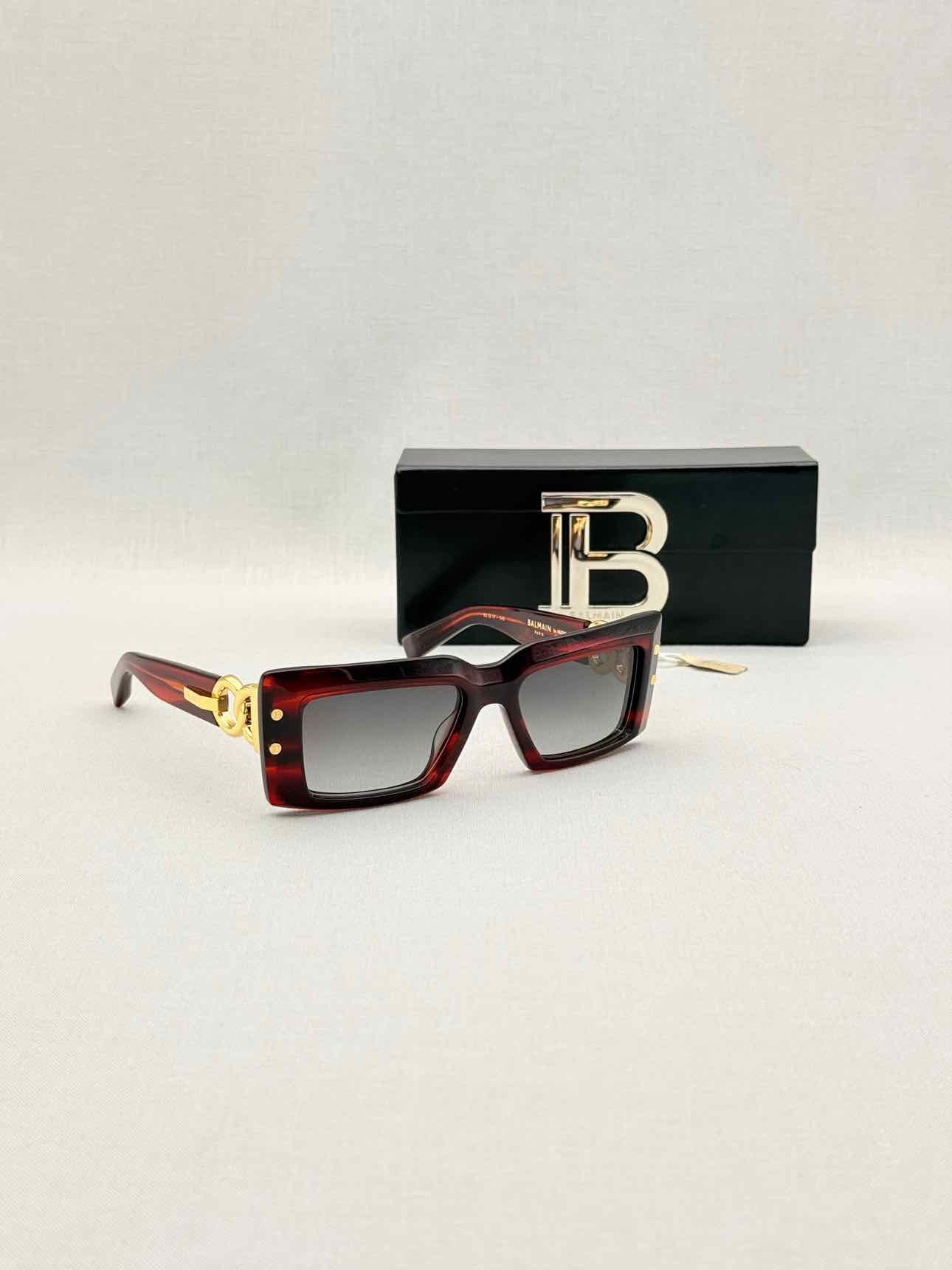 BALMAIN Brown Sunglasses