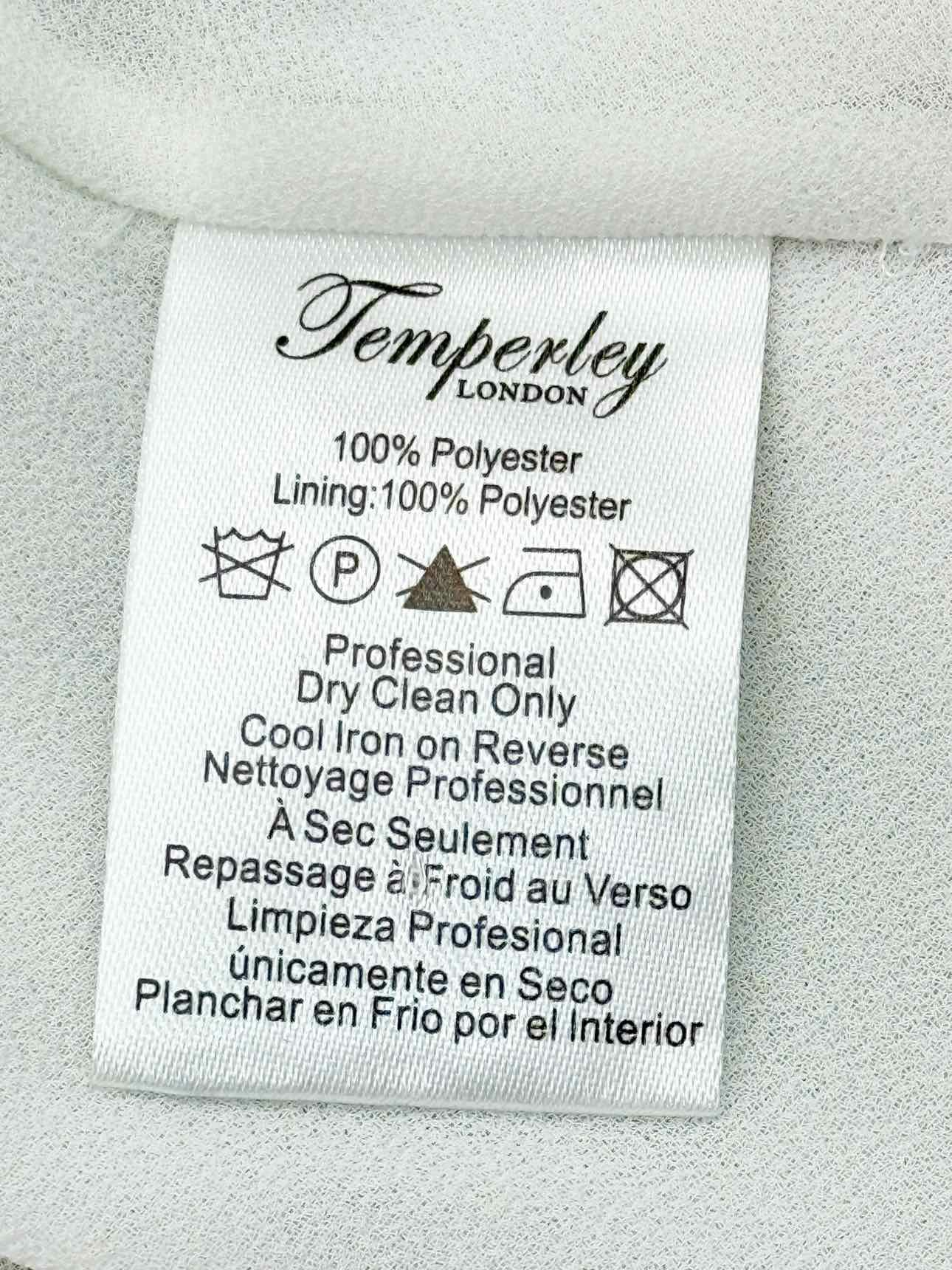 TEMPERLEY Green Multicolor Size Small Midi Dress