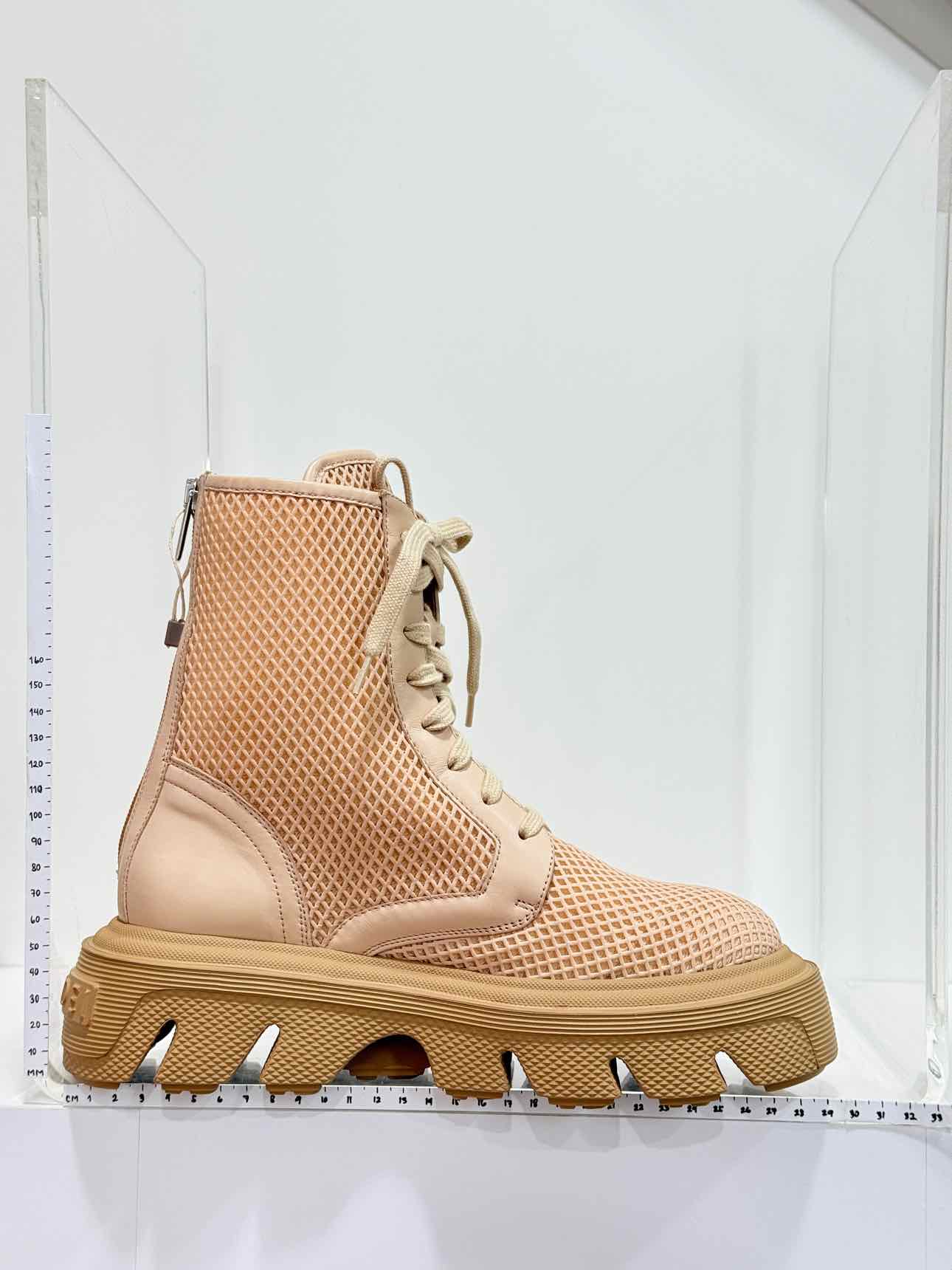 CASADEI Chunky Beige Size EU 39.5 Ankle Boots