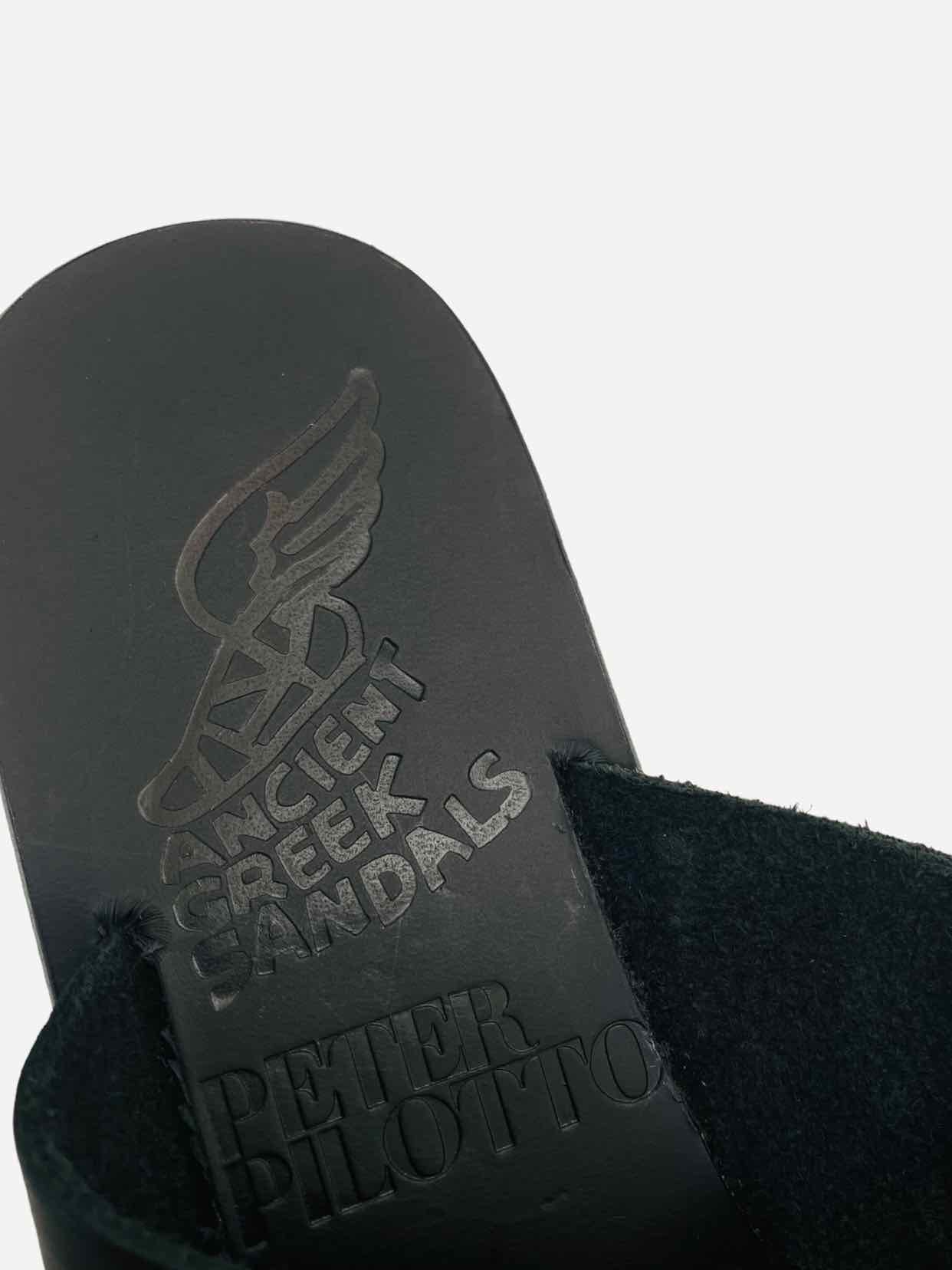 ANCIENT GREEK SANDALS Thais Black Size EU 35 Sandals