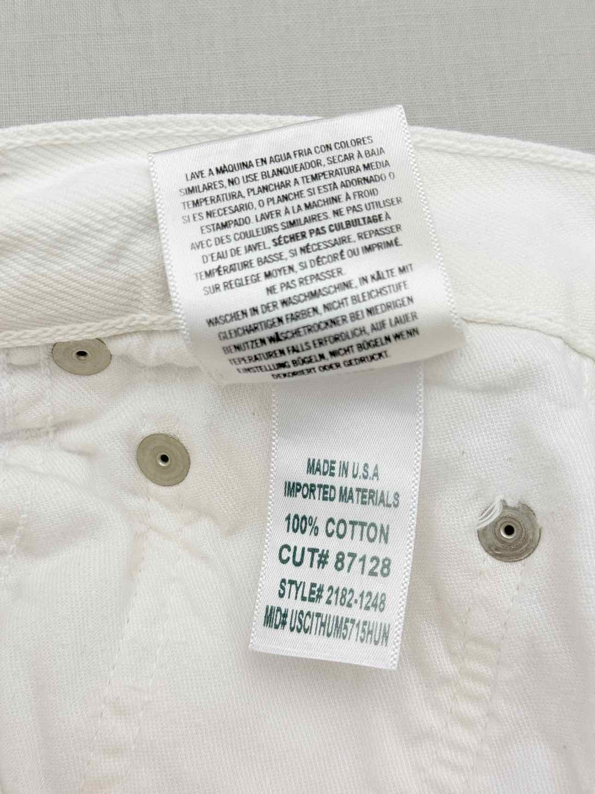 CITIZEN OF HUMANITY White Size 23 Jeans