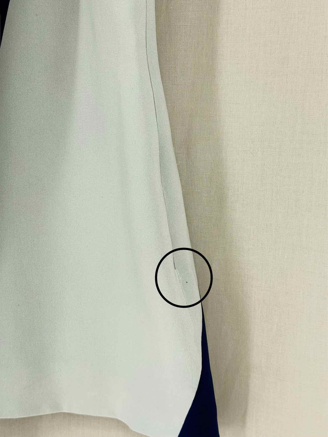 CHRISTIAN DIOR Blue & White Size US 6 Short Dress