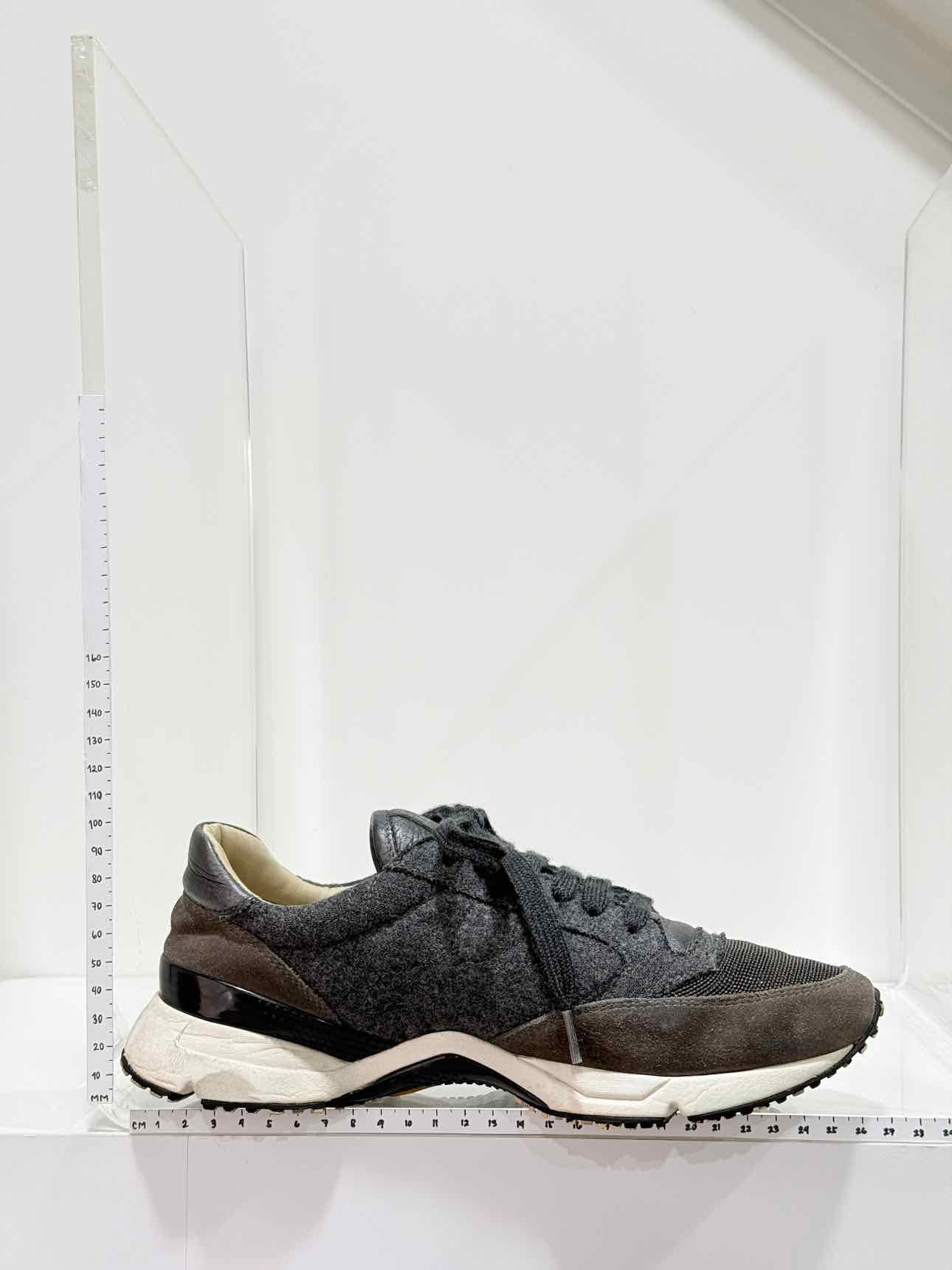 BRUNELLO CUCINELLI Grey Size EU 38.5 Sneakers