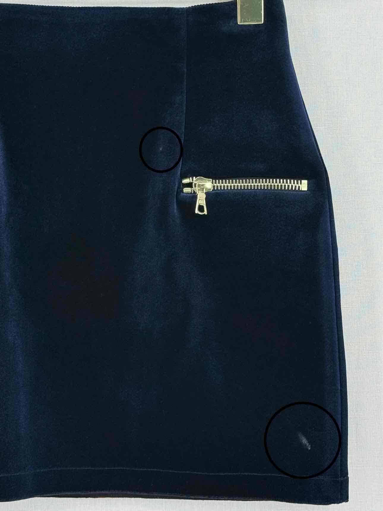SANDRO Navy Blue Size Small Mini Skirt