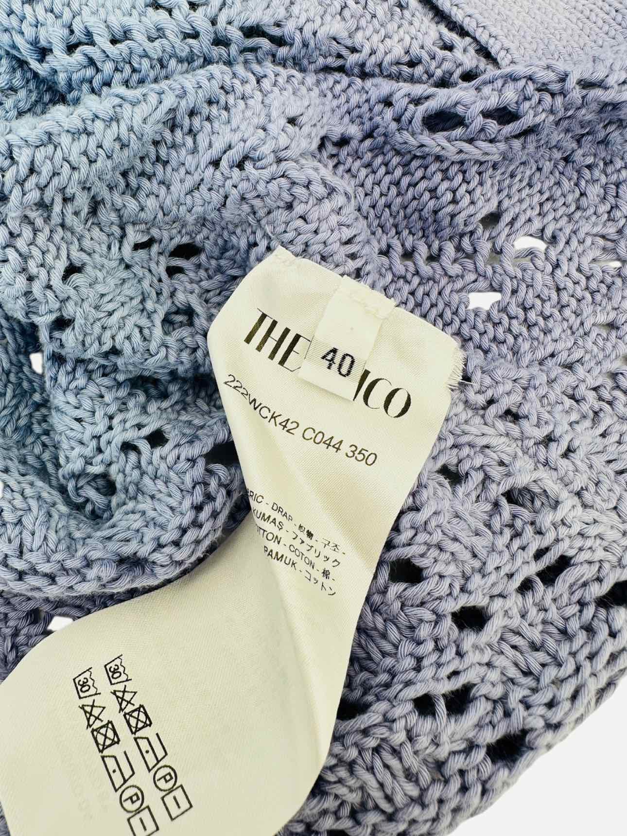 THE ATTICO Purple Multicolor Size US 4 Top