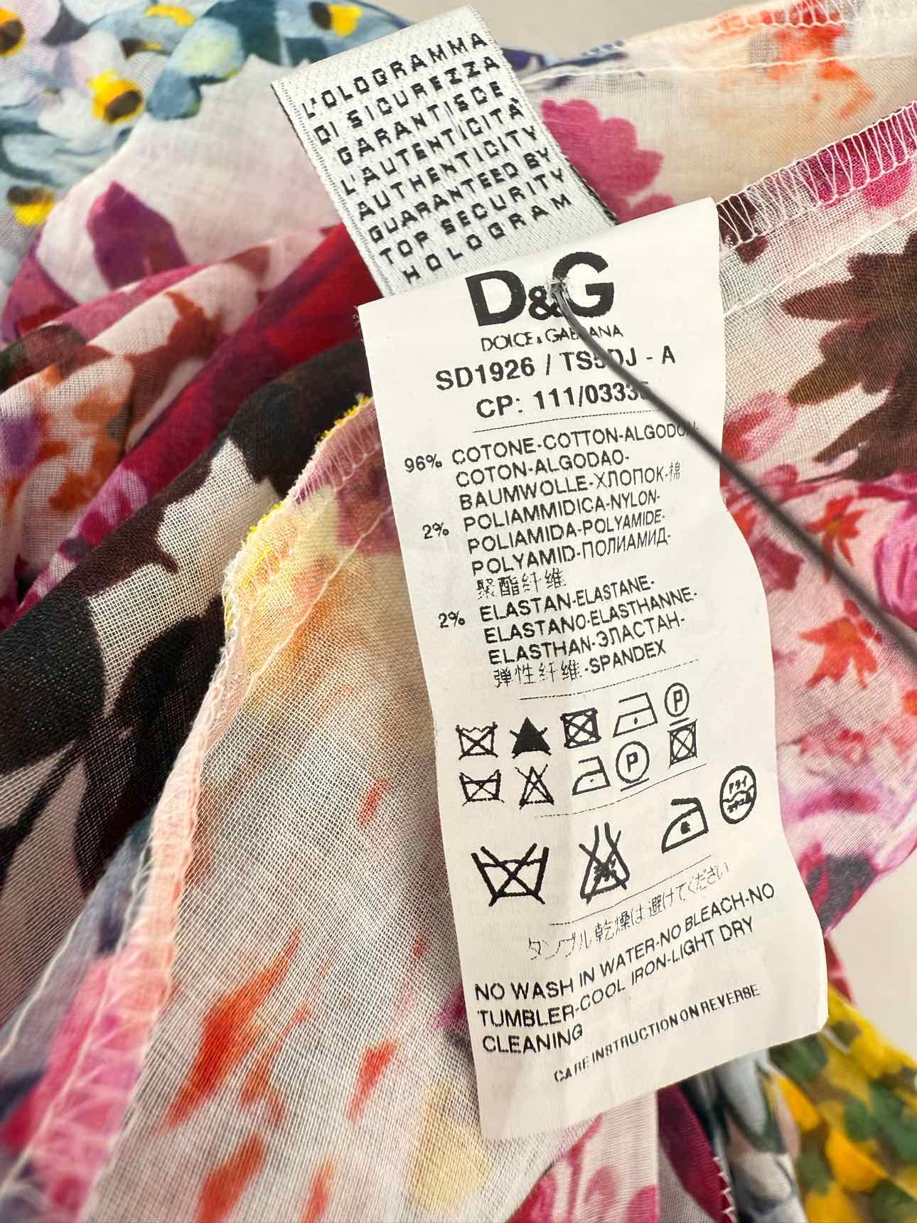 DOLCE & GABBANA Size US 6 Knee Length Dress