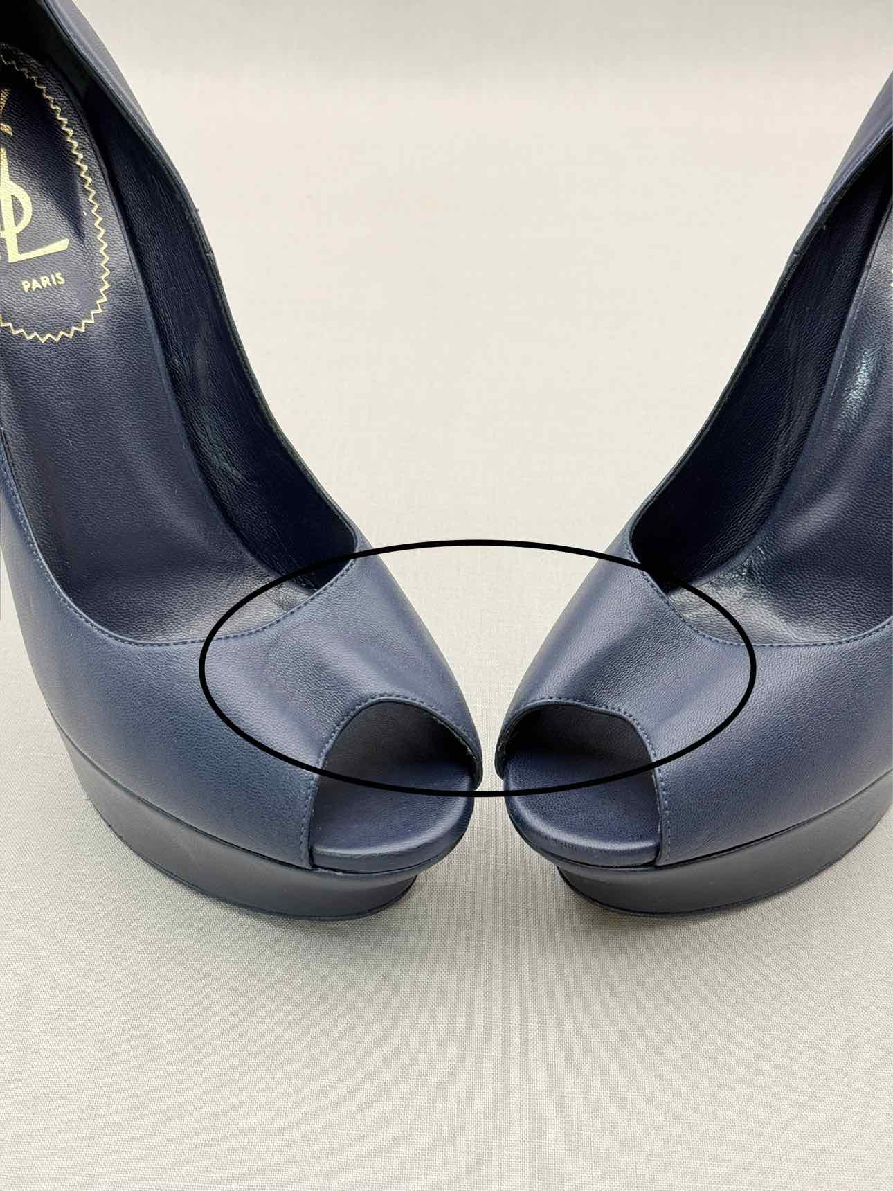 YSL Navy Blue Size EU 39.5 Pumps