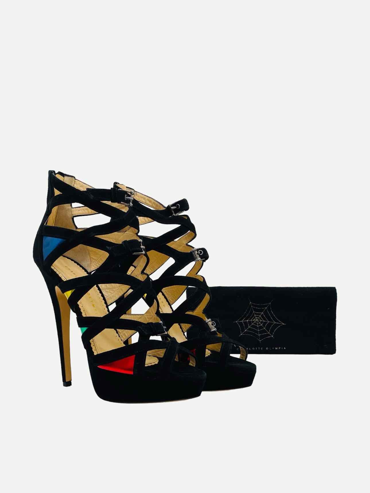 CHARLOTTE OLYMPIA Size EU 40 Heeled Sandals