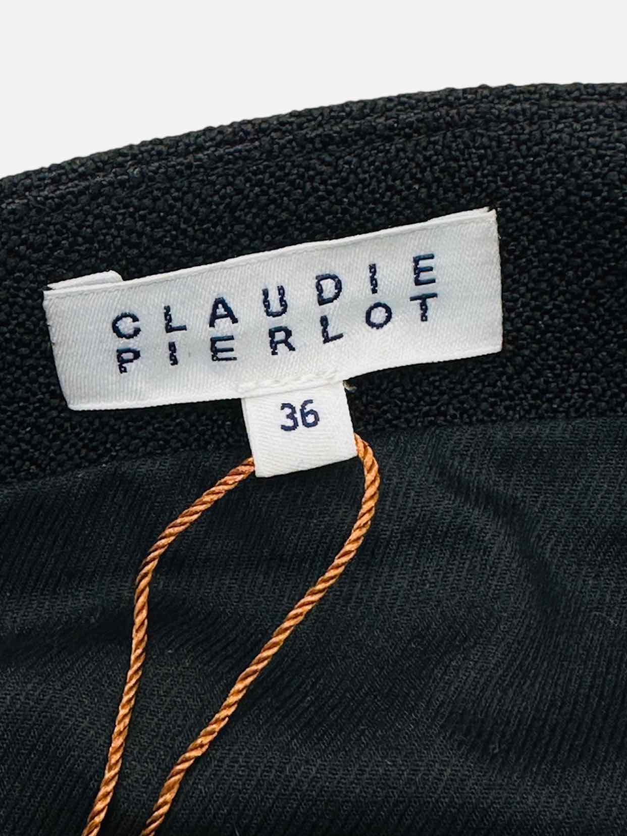 CLAUDIE PIERLOT Black & White Size US 4 Short Dress