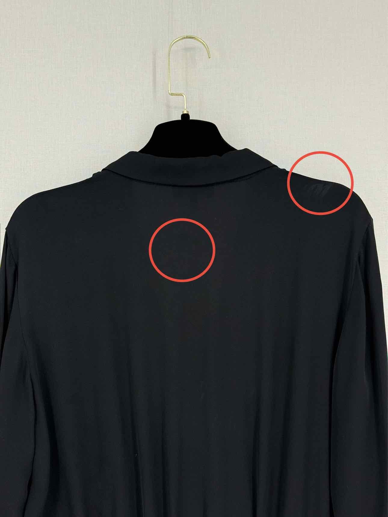 THEORY Black Size Small Blouse