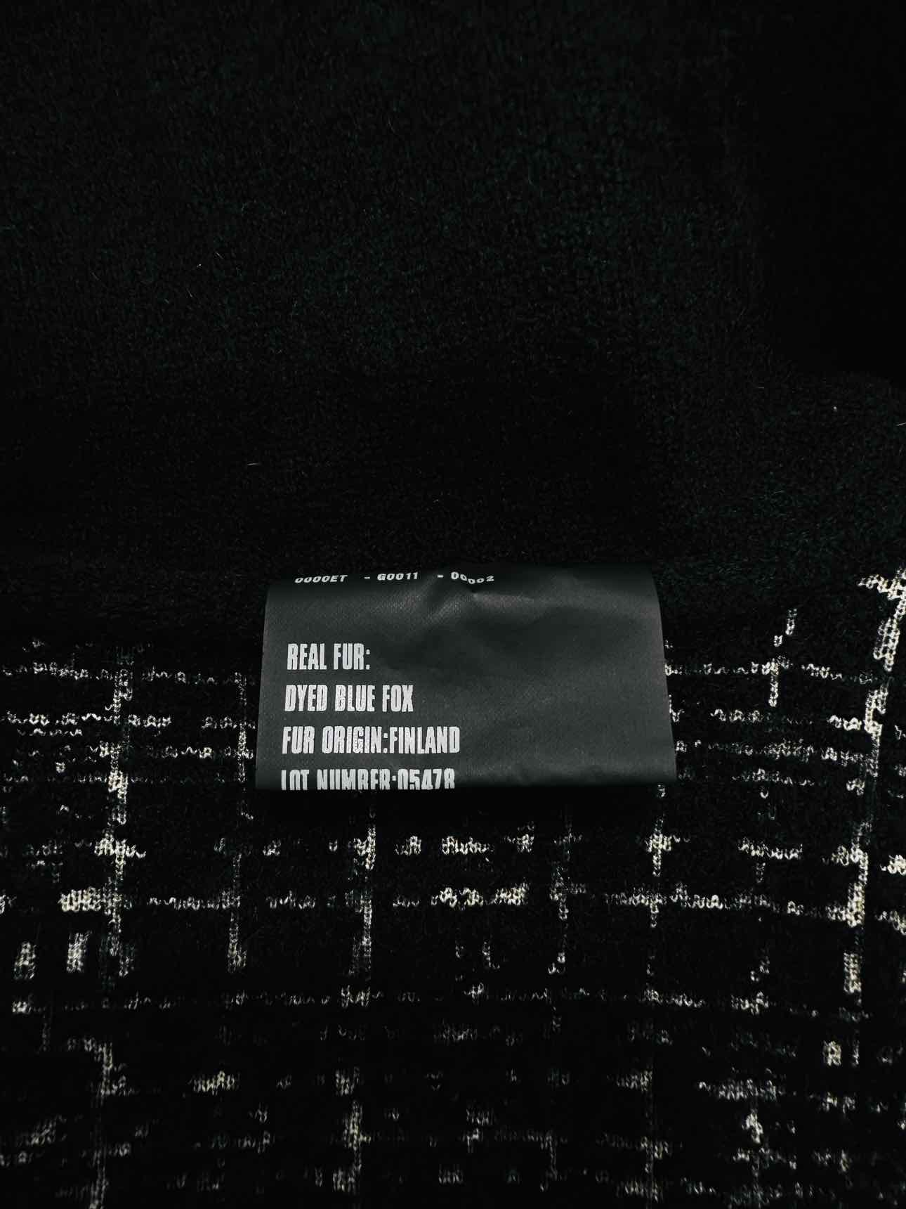 PRADA Boucle Black & White Size US 6 Jacket