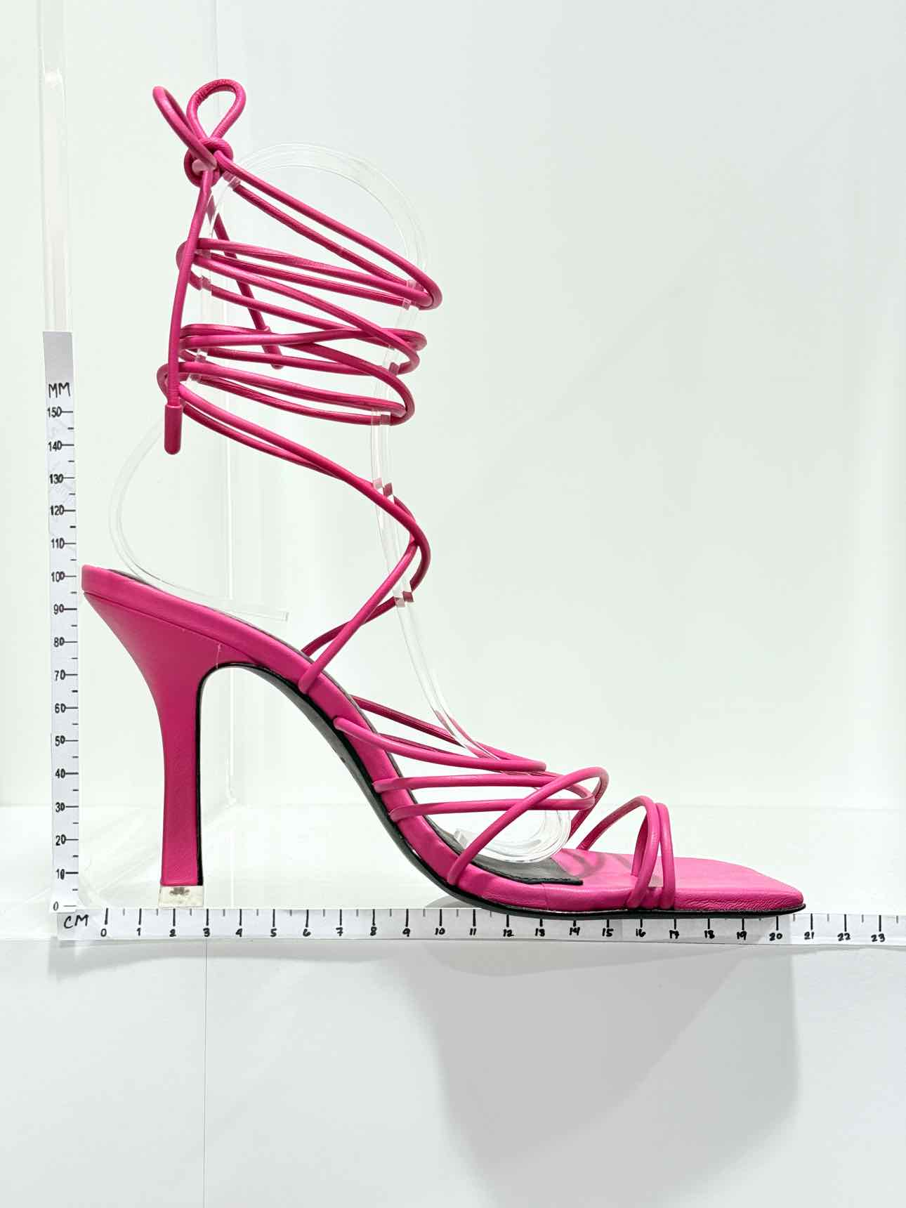 BLACK SUEDE STUDIO Lana Pink Size EU 38 Heeled Sandals