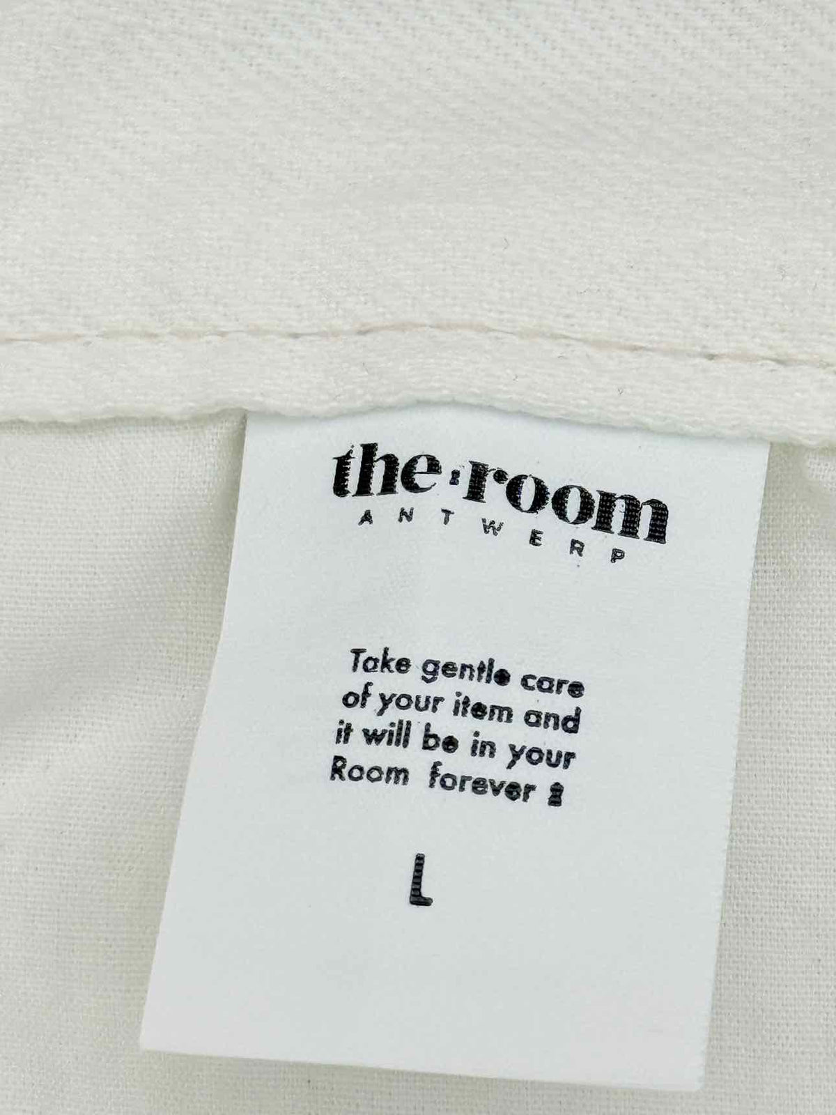 THE ROOM ANTWERP Baggy White Size Large Pants
