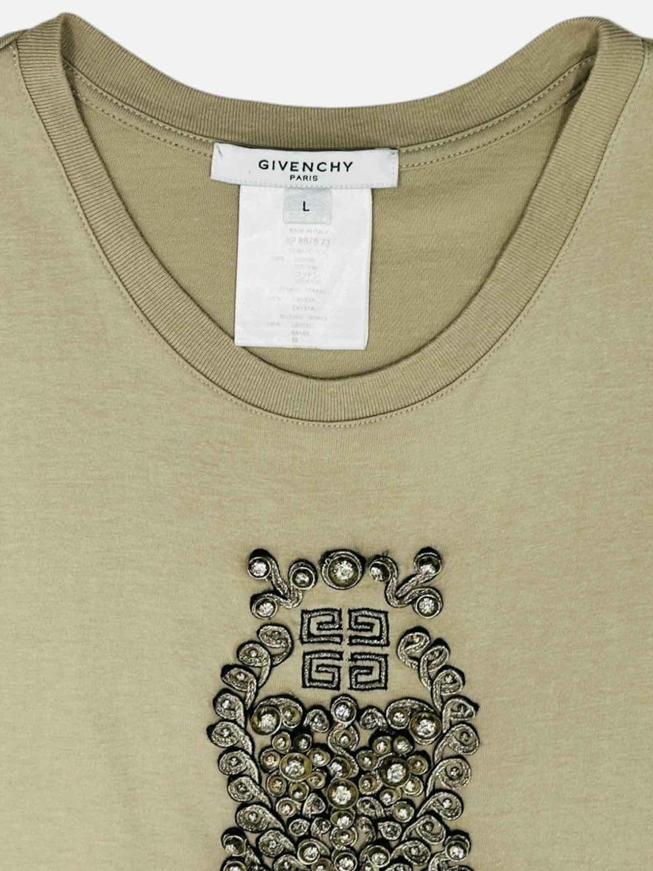 GIVENCHY Beige Size Large Tank Top